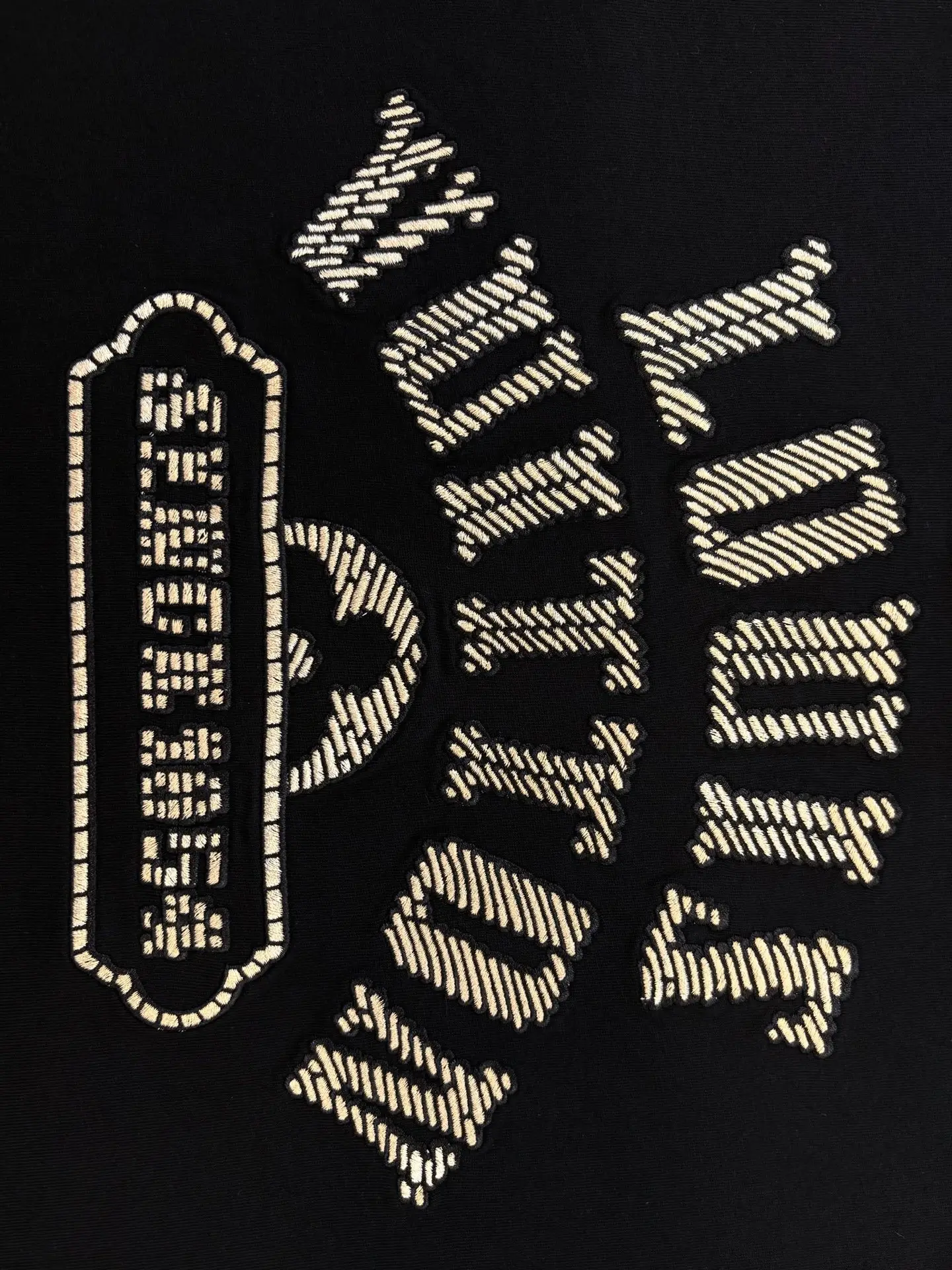 Embroidered Logo Cotton T-Shirt D13513385 — view 6