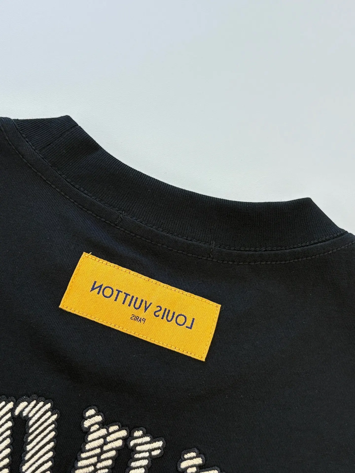 Embroidered Logo Cotton T-Shirt D13513385 — view 7