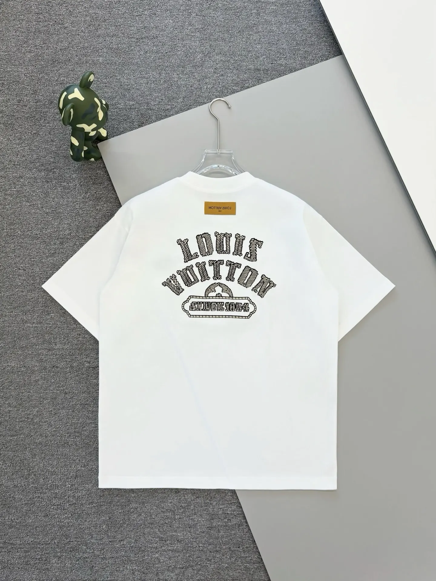 Embroidered Logo Cotton T-Shirt D13513384 — view 2
