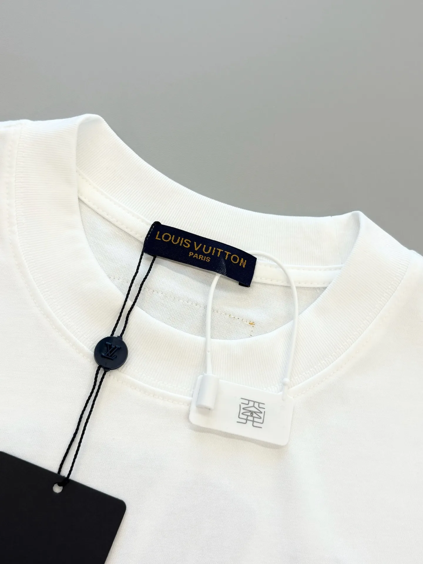 Embroidered Logo Cotton T-Shirt D13513384 — view 3