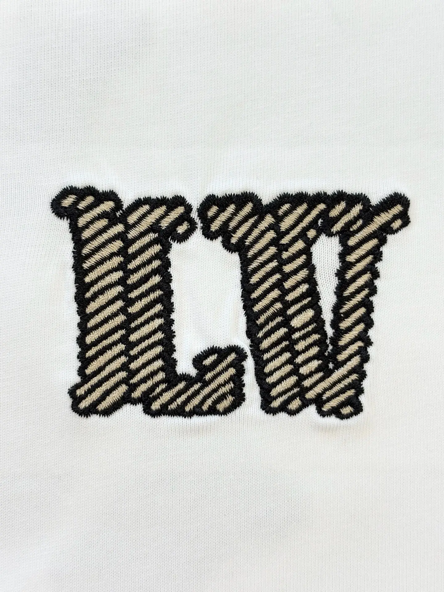Embroidered Logo Cotton T-Shirt D13513384 — view 4