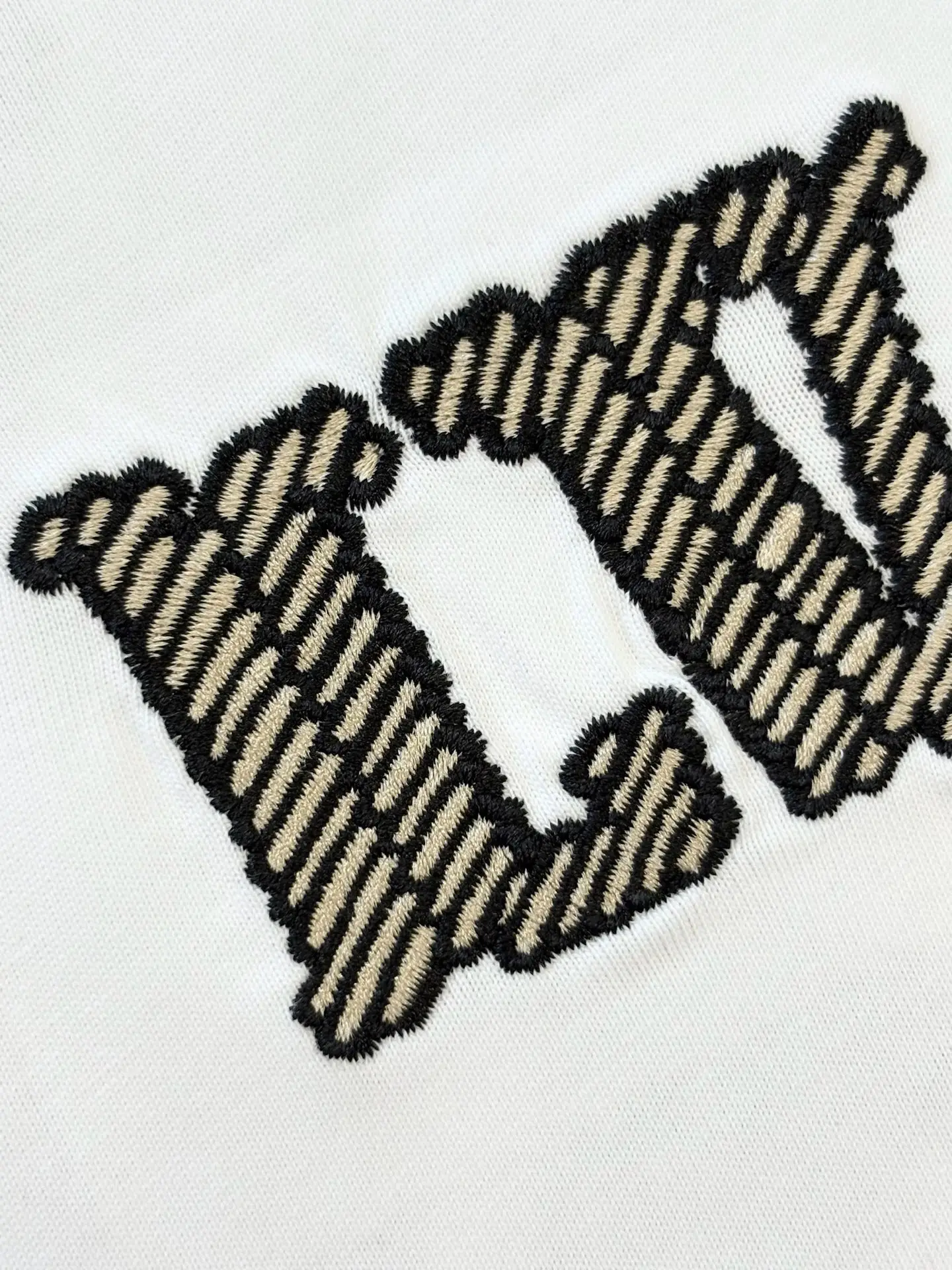 Embroidered Logo Cotton T-Shirt D13513384 — view 5