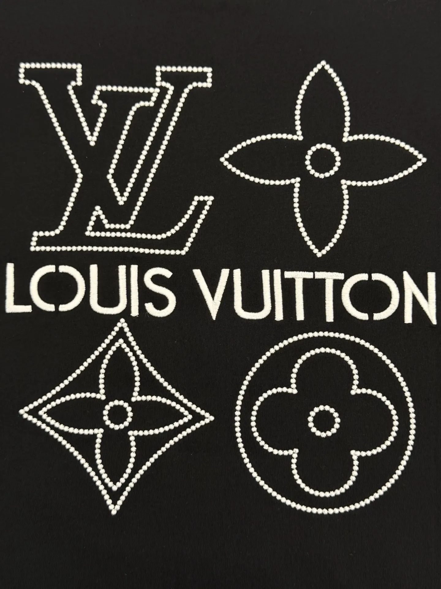 Embroidered Logo Cotton T-Shirt D13513351 — view 7