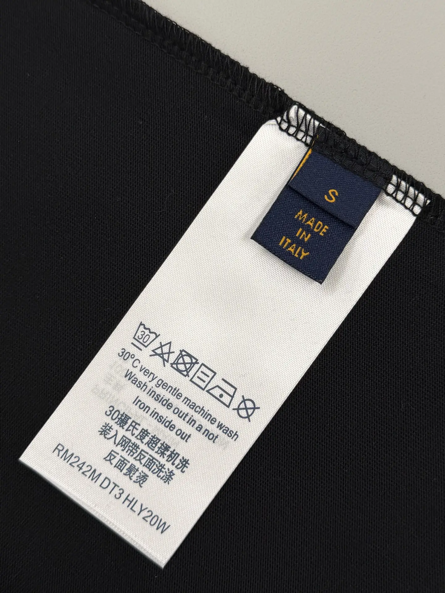 Embroidered Logo Cotton T-Shirt D13513351 — view 8