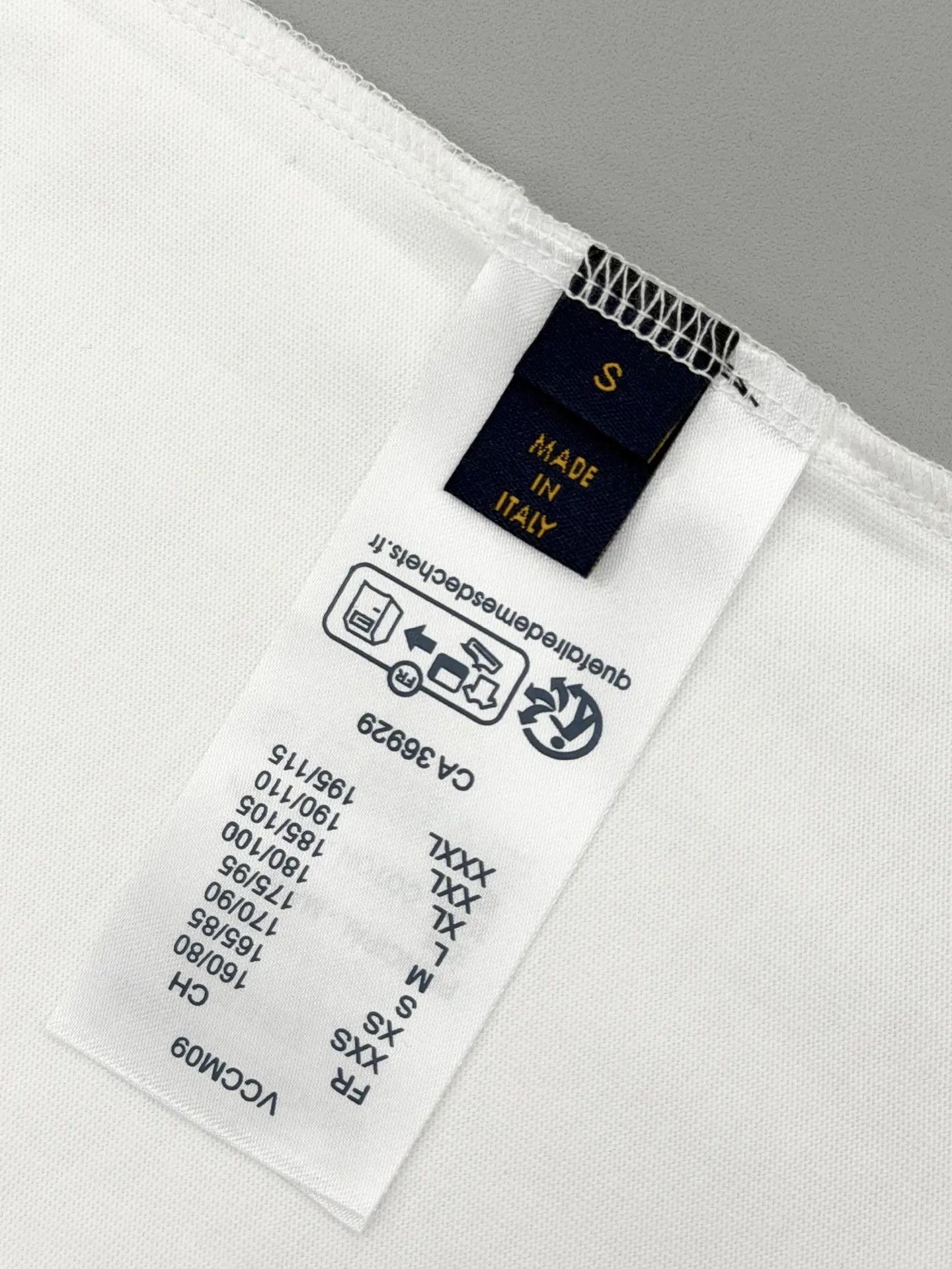 Embroidered Logo Cotton T-Shirt D13513372 — view 8