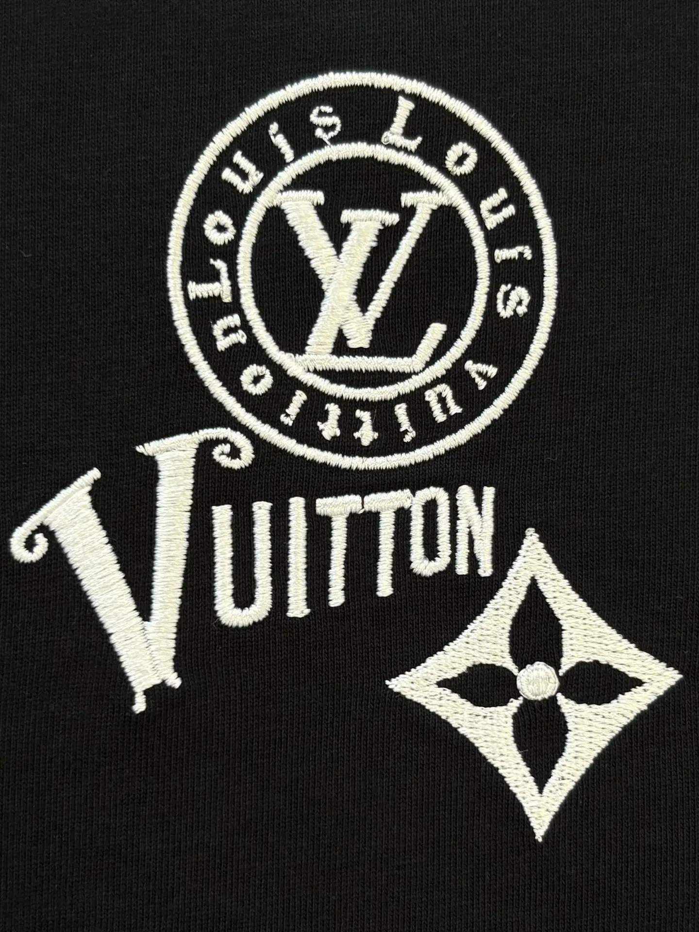 Embroidered Logo Oversized Cotton T-Shirt D13513357 — view 4