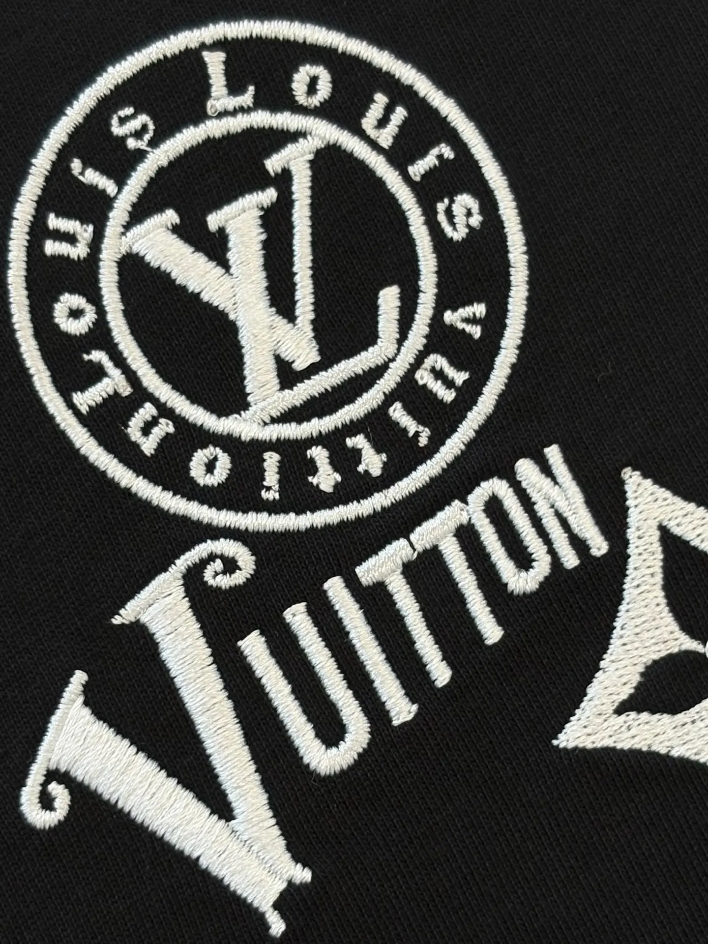 Embroidered Logo Oversized Cotton T-Shirt D13513357 — view 5