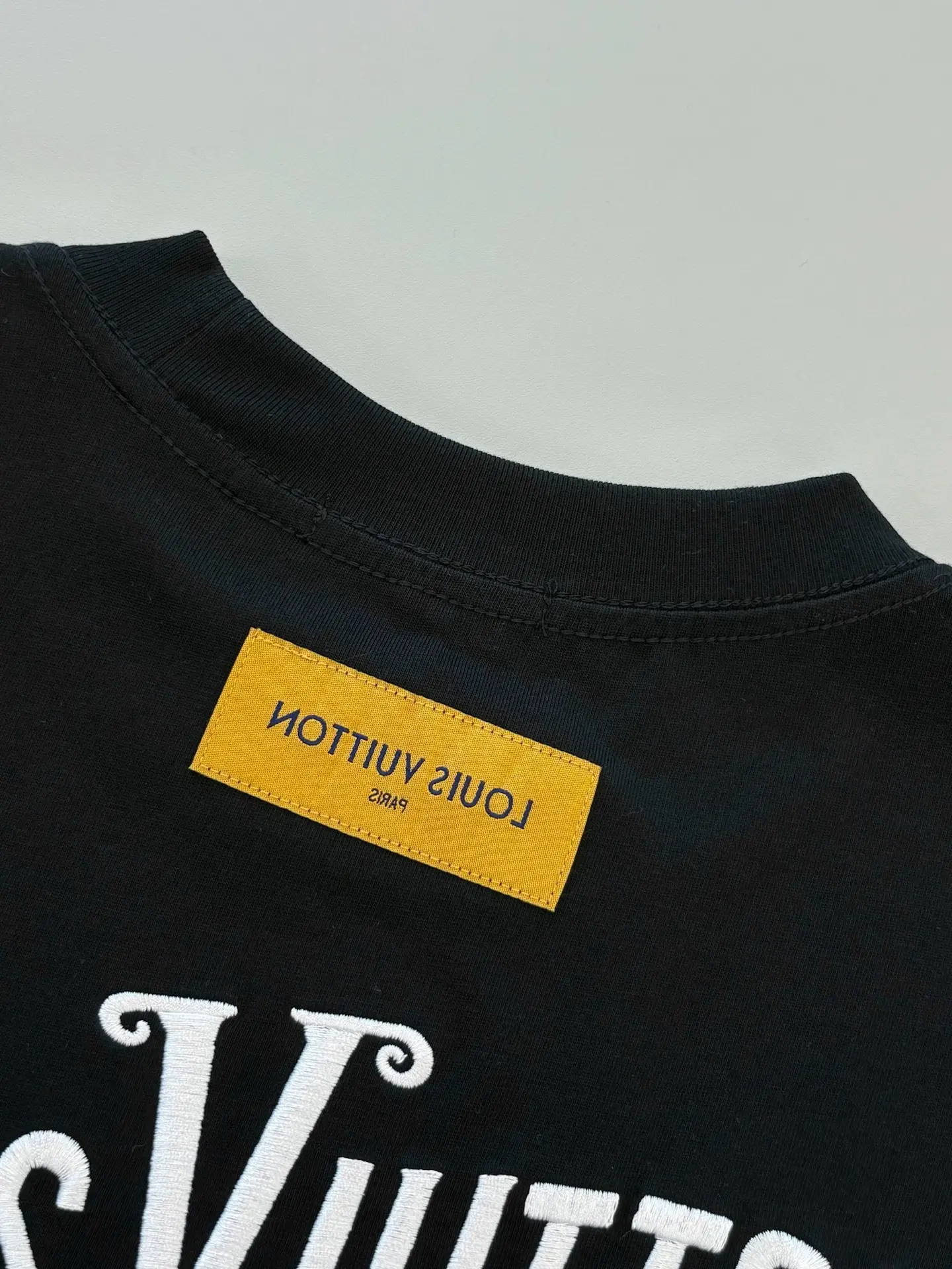 Embroidered Logo Oversized Cotton T-Shirt D13513357 — view 7