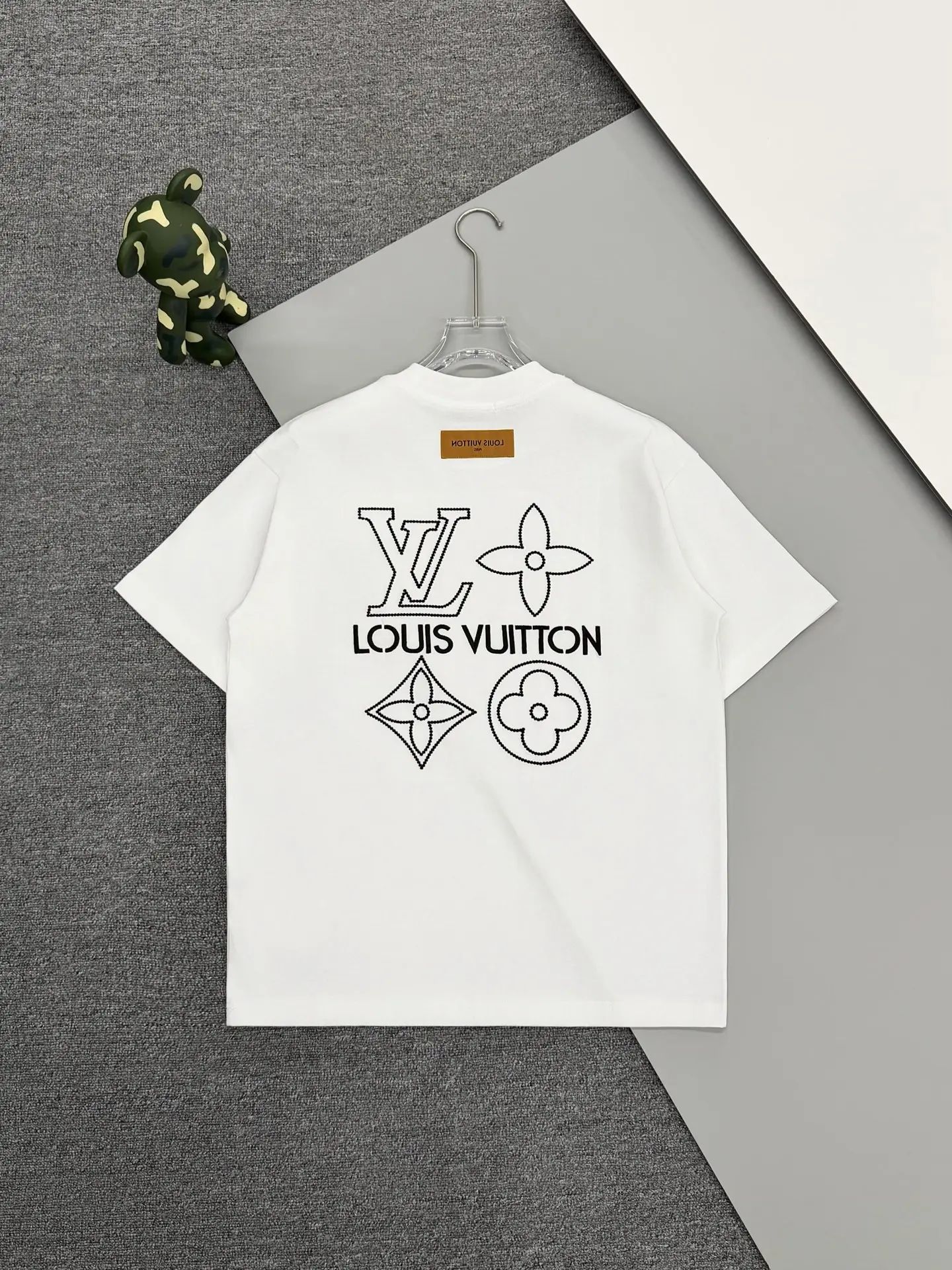 Embroidered Logo Cotton T-Shirt D13513350 — view 2