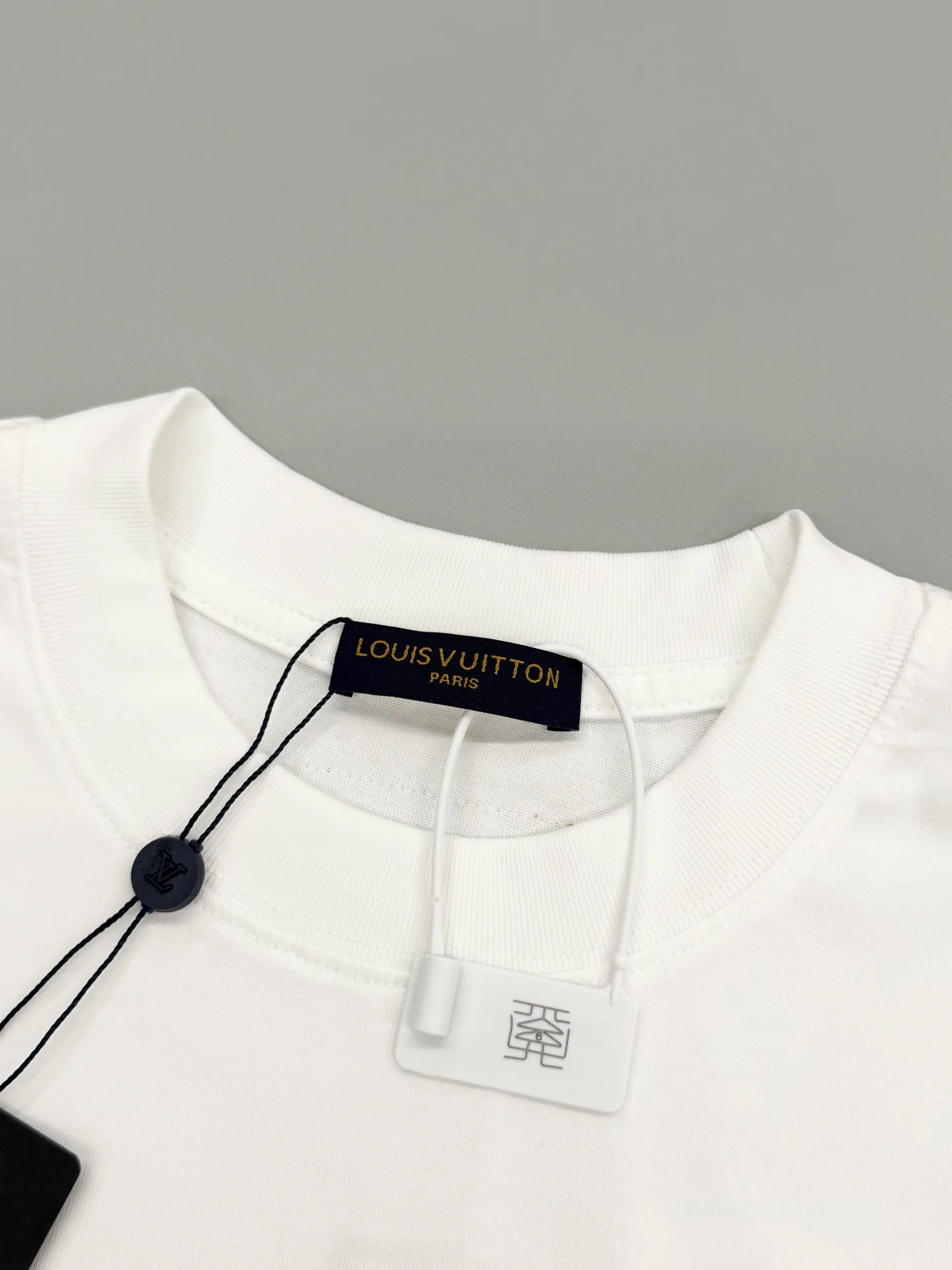 Embroidered Logo Cotton T-Shirt D13513350 — view 3