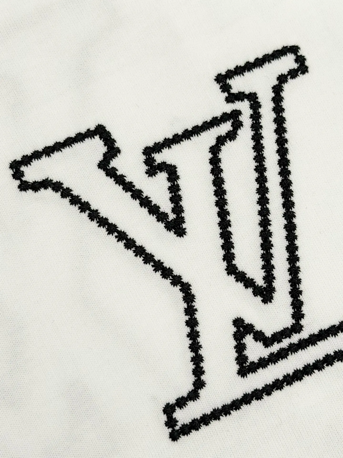 Embroidered Logo Cotton T-Shirt D13513350 — view 5