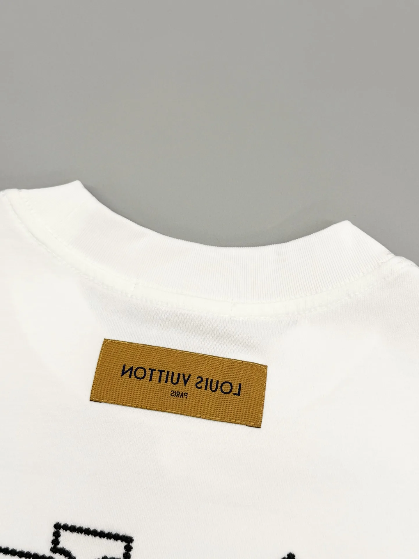 Embroidered Logo Cotton T-Shirt D13513350 — view 6