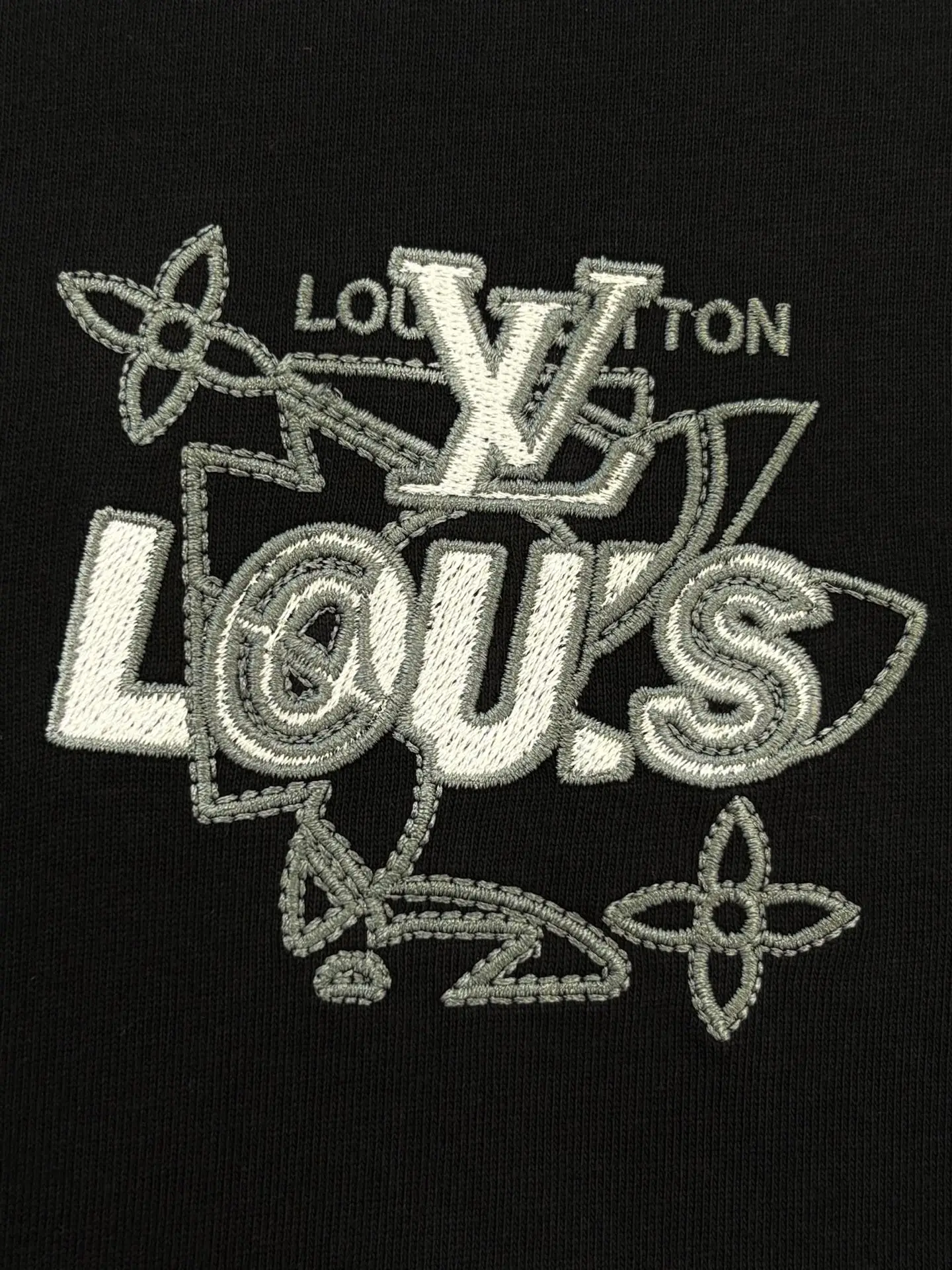 Embroidered Logo Cotton T-Shirt D13513353 — view 4
