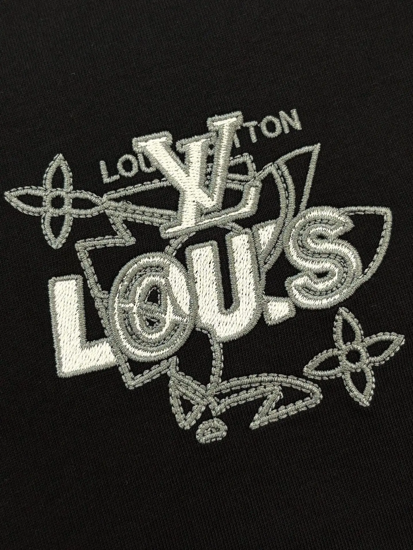 Embroidered Logo Cotton T-Shirt D13513353 — view 5