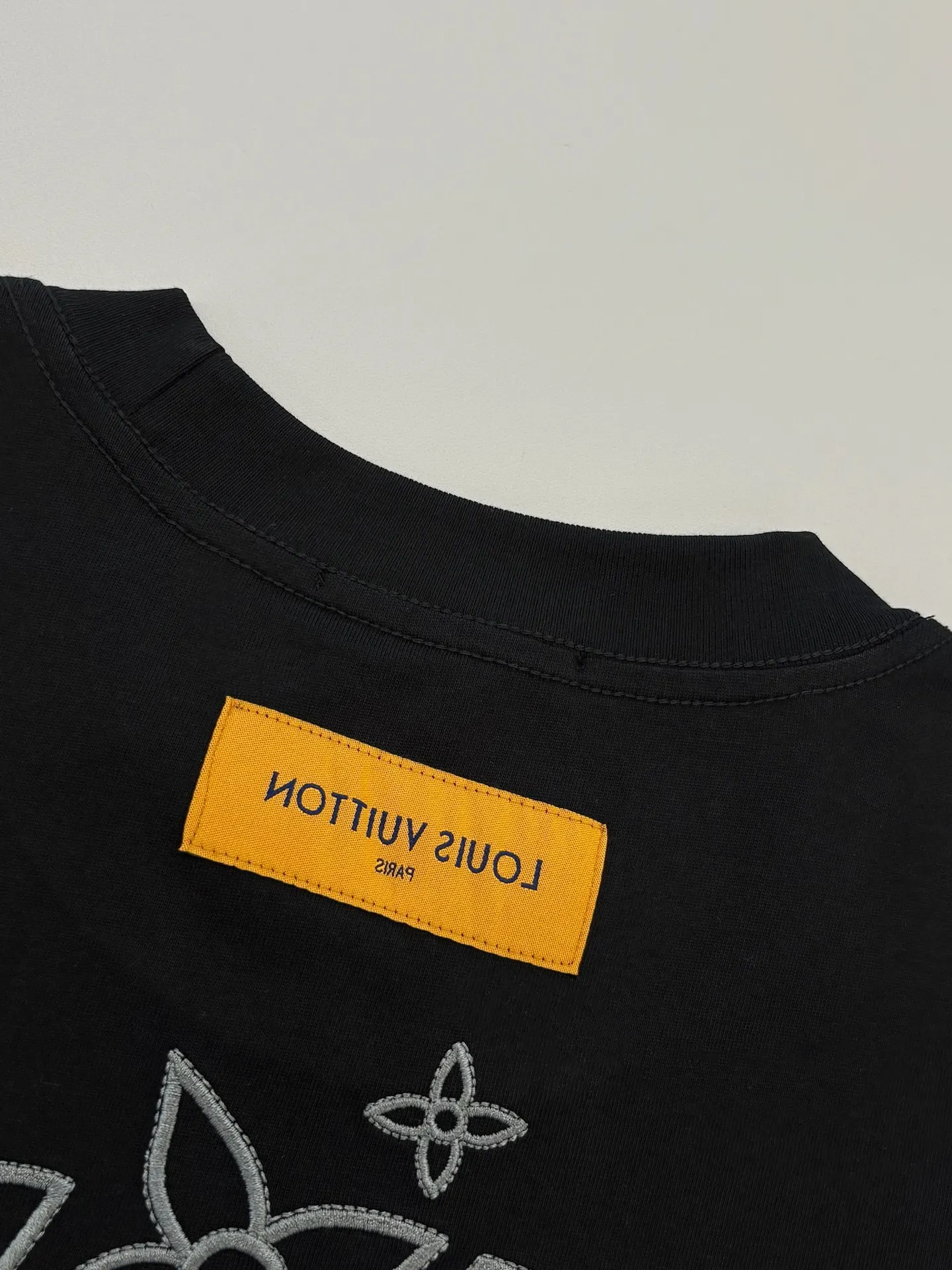 Embroidered Logo Cotton T-Shirt D13513353 — view 7