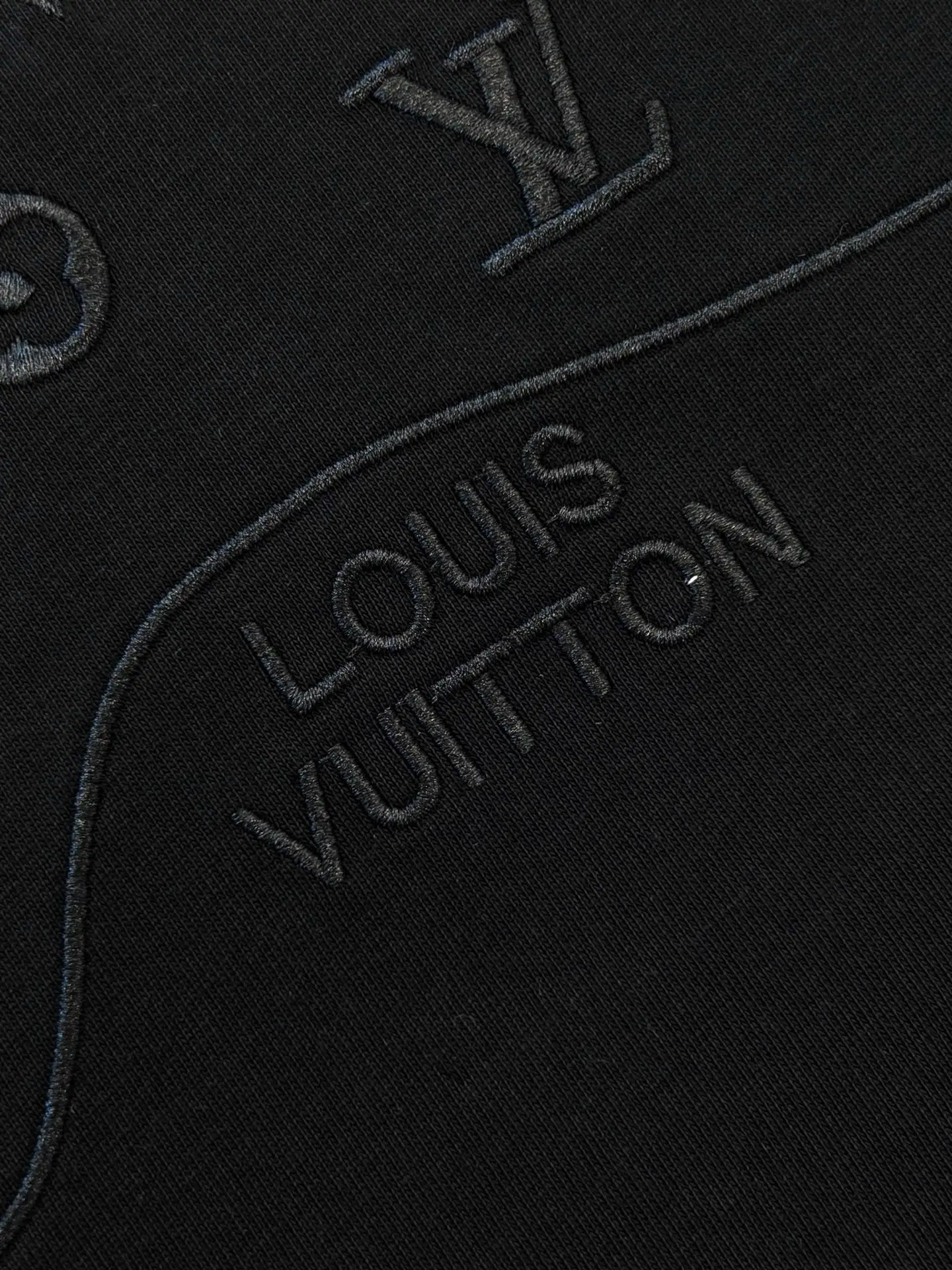 Monogram Embroidered Cotton T-Shirt D13513084 — view 4