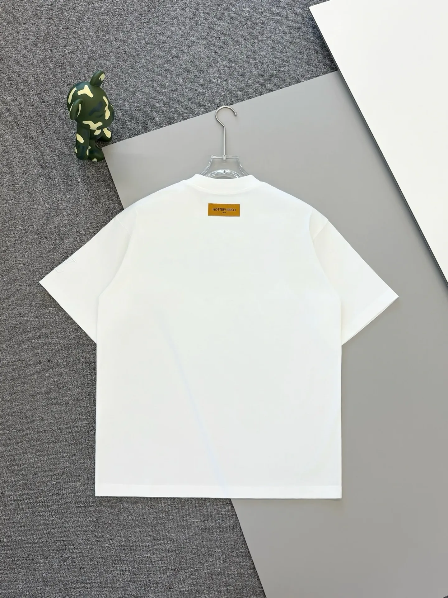 Monogram Embroidered Cotton T-Shirt D13513083 — view 2