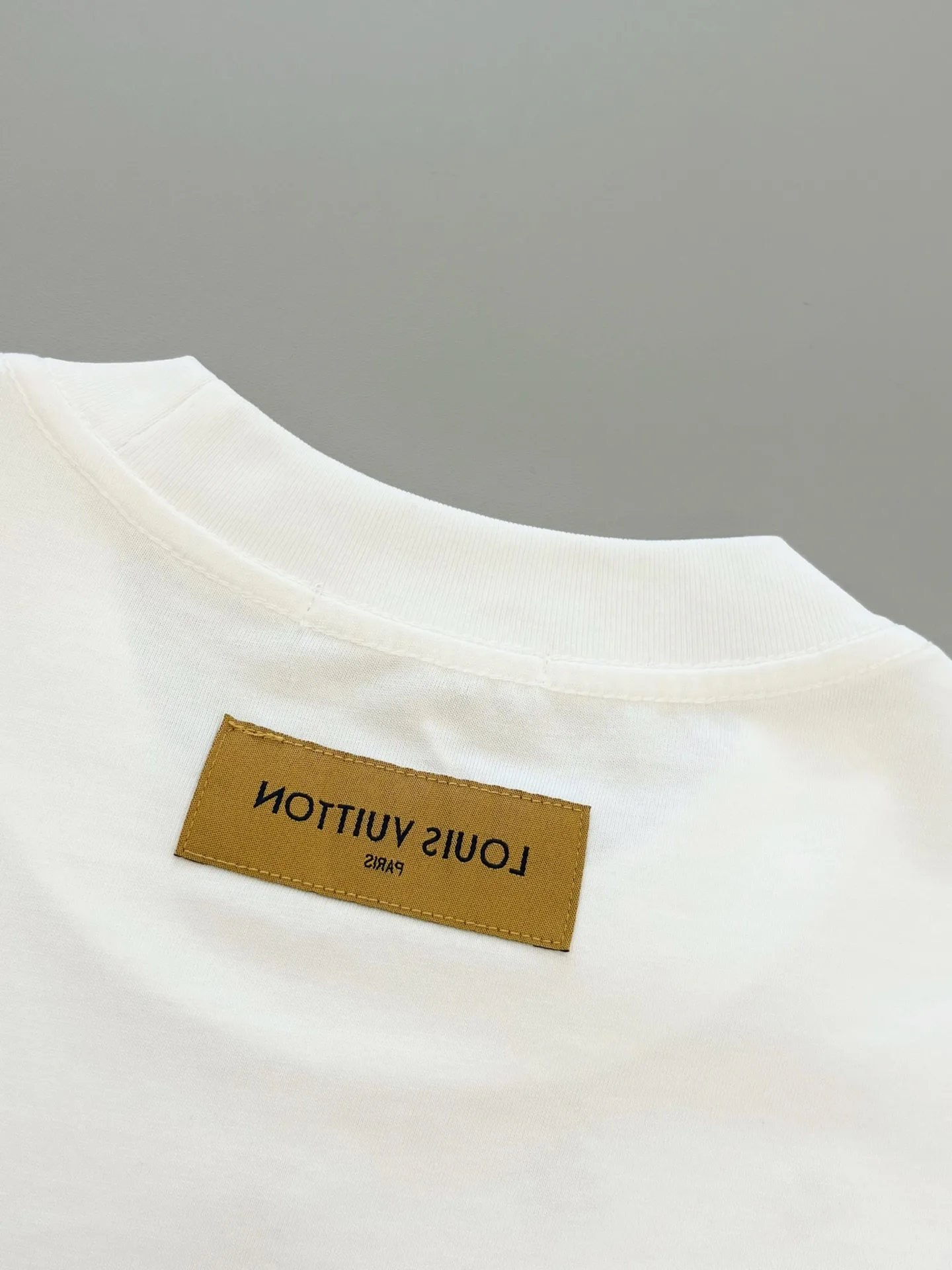 Monogram Embroidered Cotton T-Shirt D13513083 — view 7