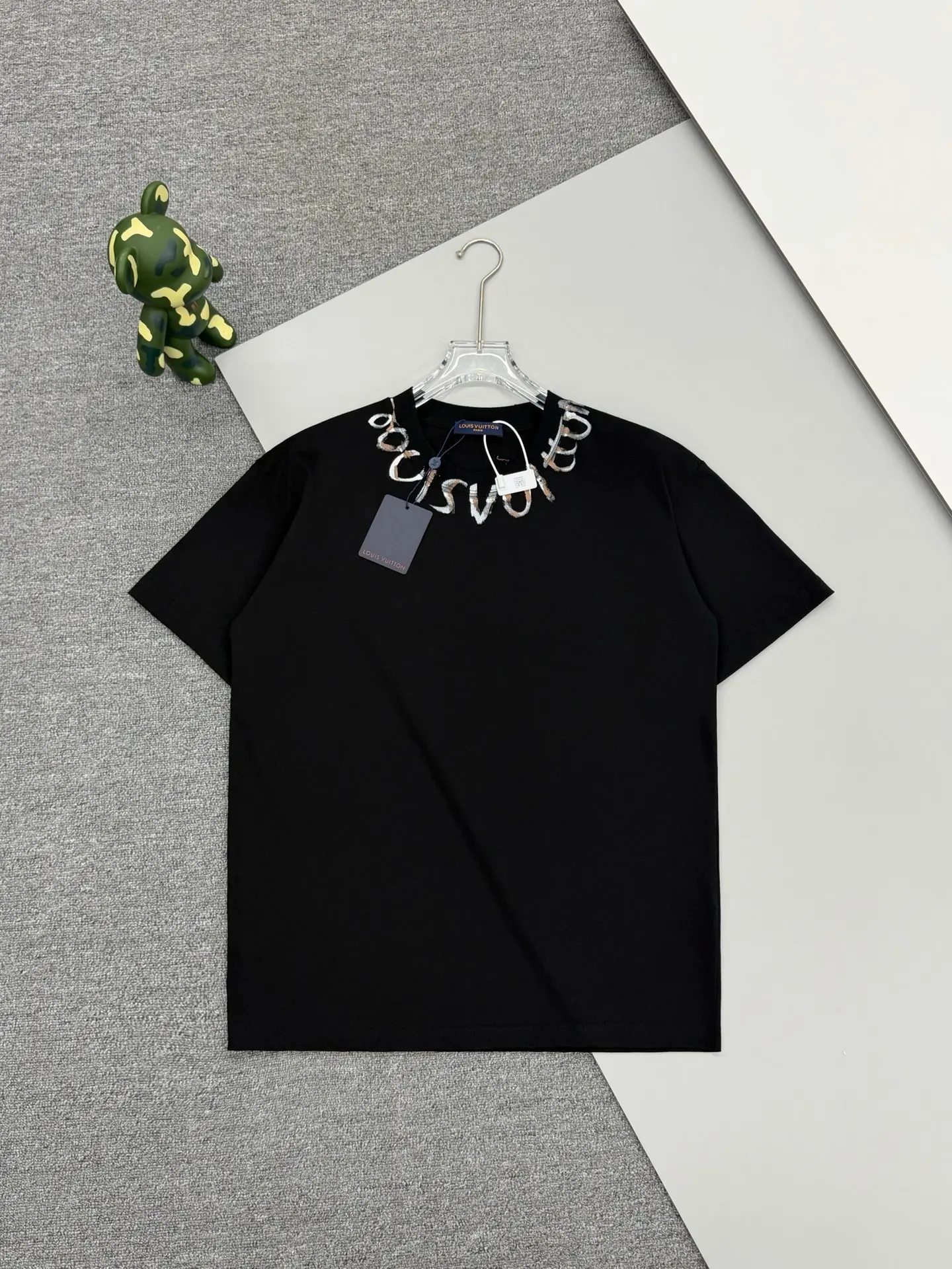 Hand-Painted Logo Crew-Neck T-Shirt D13513363
