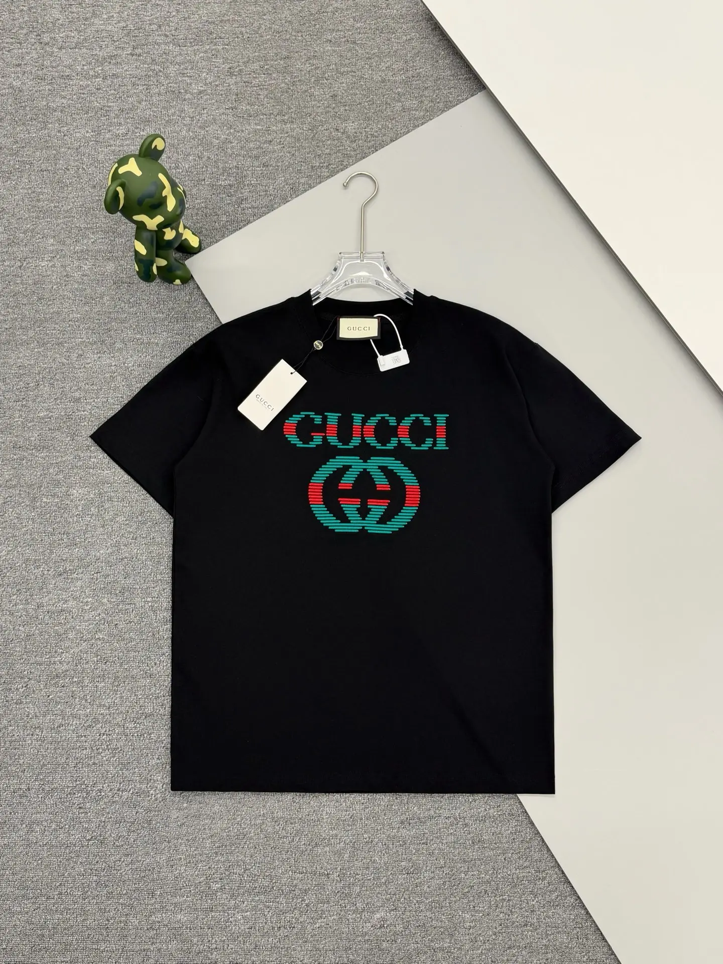 Embroidered Logo Cotton Jersey T-Shirt D13513335