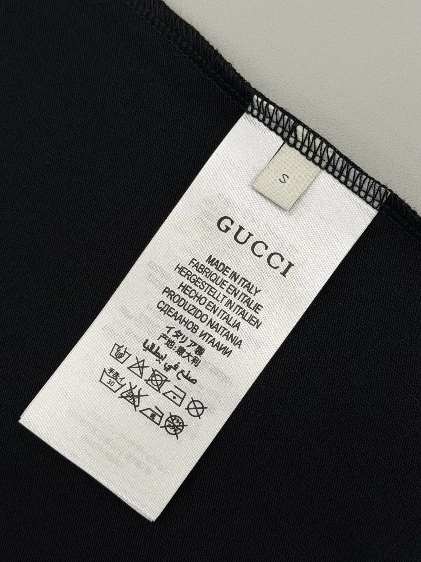 Embroidered Logo Cotton Jersey T-Shirt D13513335 — view 8