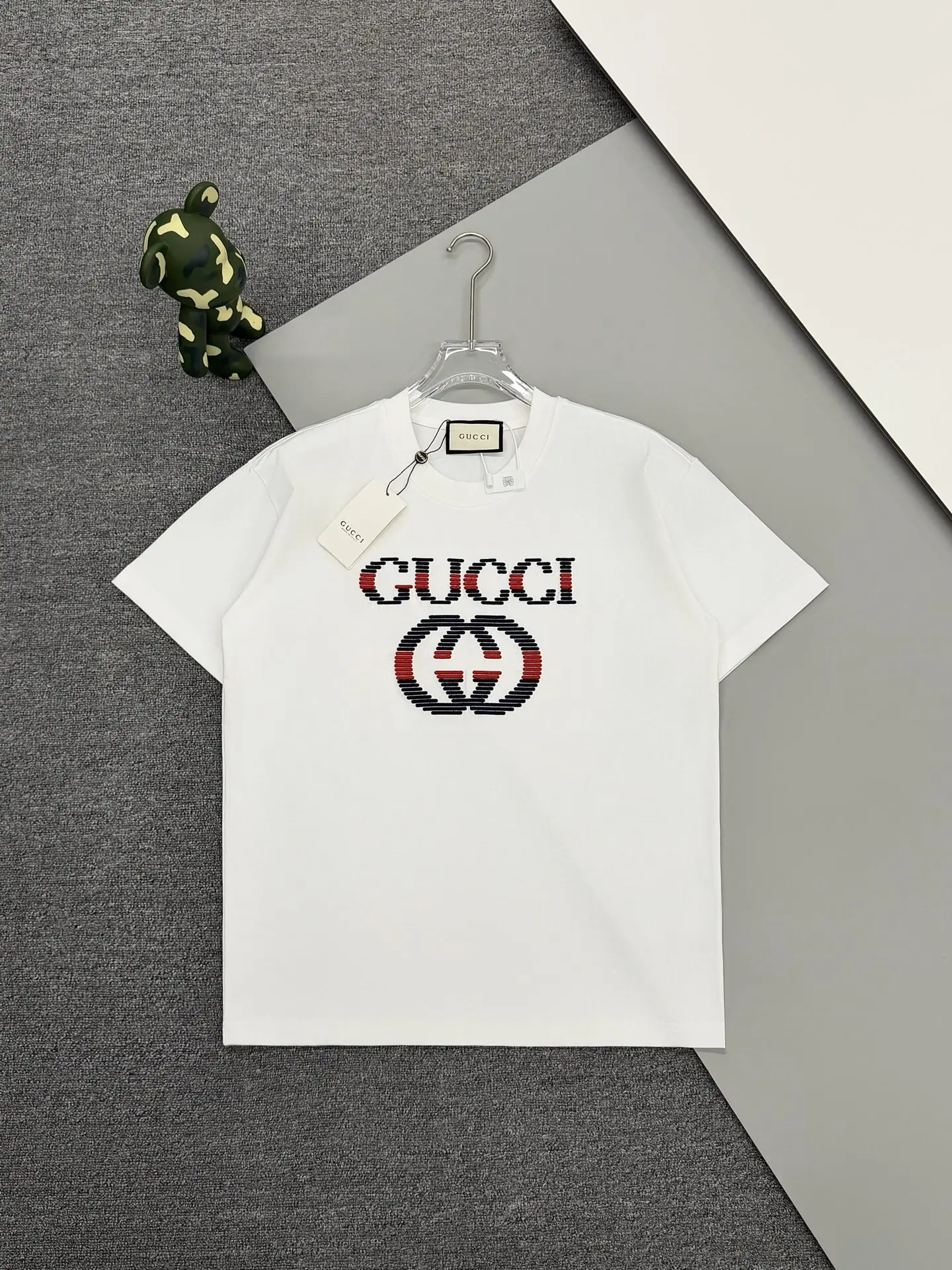 Logo Embroidered Cotton Jersey T-Shirt D13513334