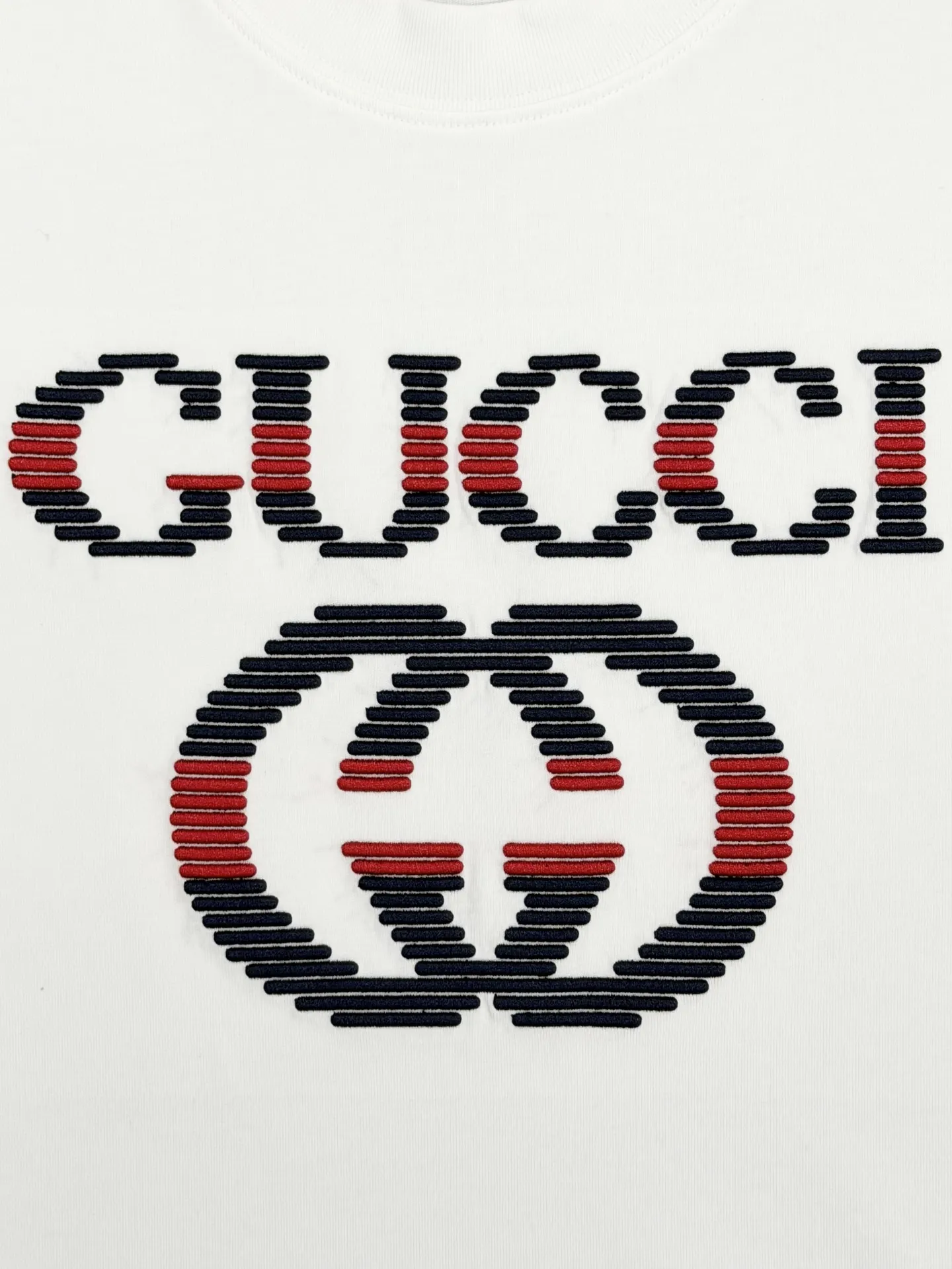 Logo Embroidered Cotton Jersey T-Shirt D13513334 — view 4