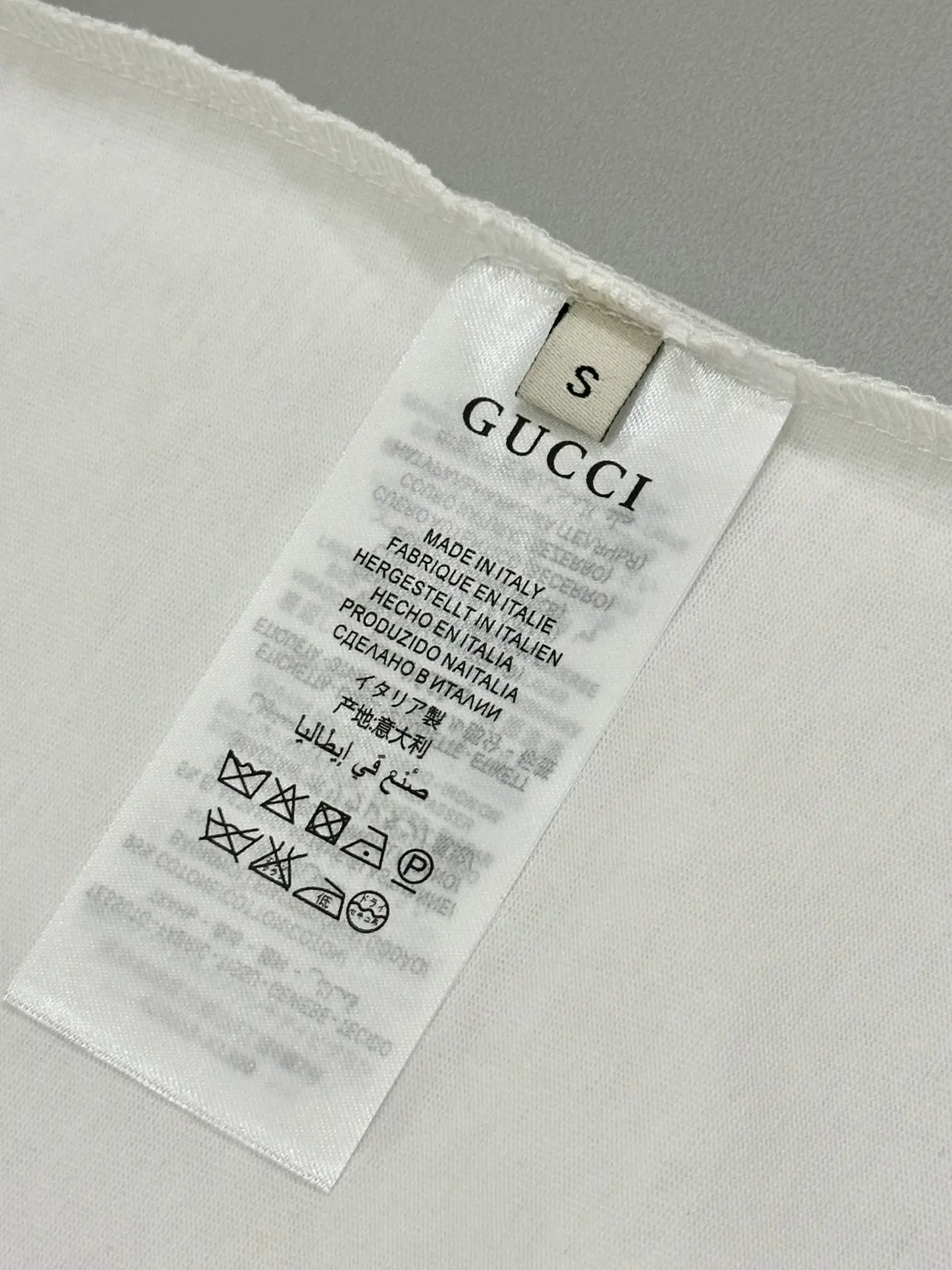Logo Embroidered Web-Stripe Cotton T-Shirt D13513342 — view 6