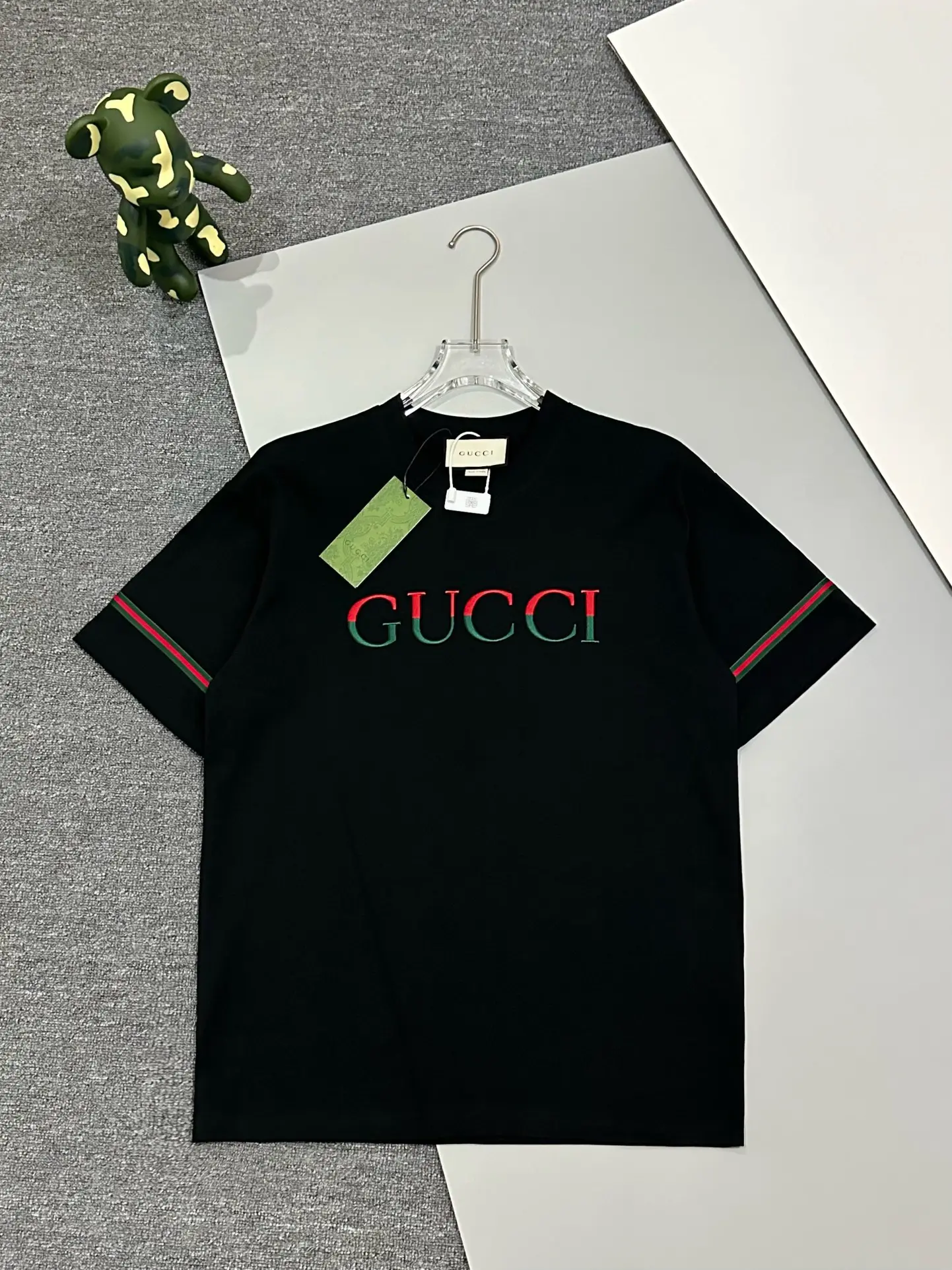 Logo Embroidery Cotton Jersey T-Shirt D13513343