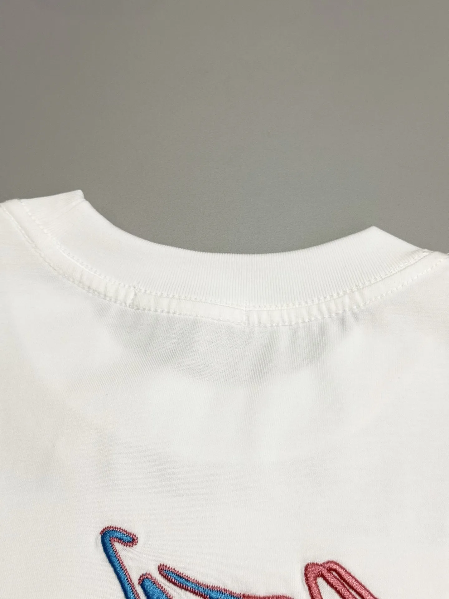 Gradient Bird Logo Cotton T-Shirt D13513348 — view 6