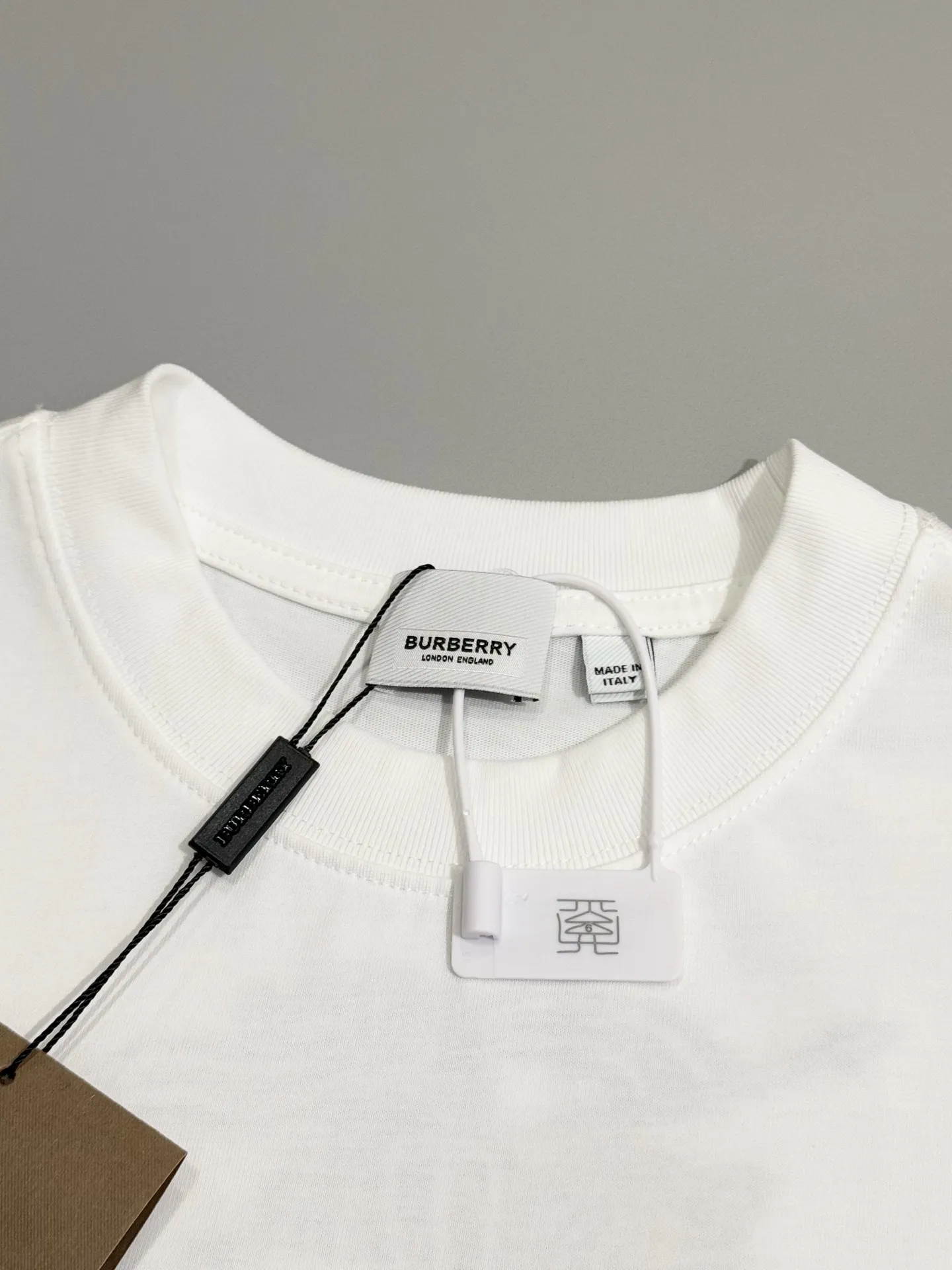 EKD Logo Embroidered Cotton T-Shirt D13513330 — view 3