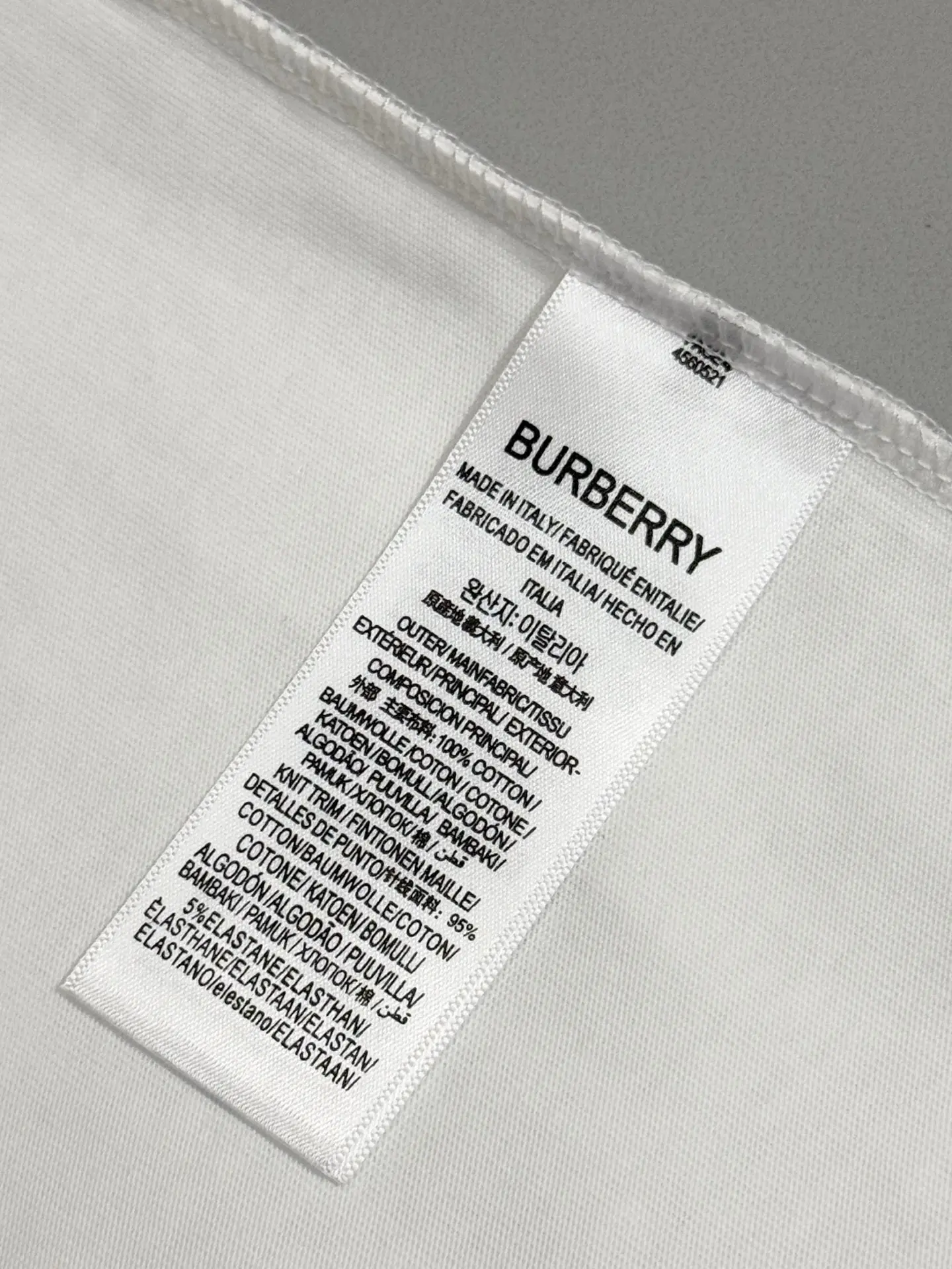 EKD Logo Embroidered Cotton T-Shirt D13513330 — view 8