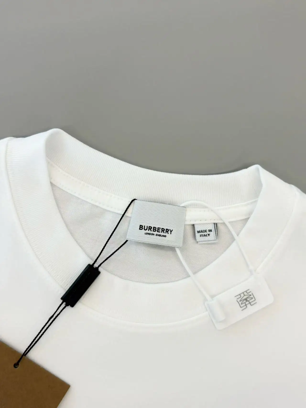 Embroidered EKD Logo Cotton T-Shirt D13513103 — view 3