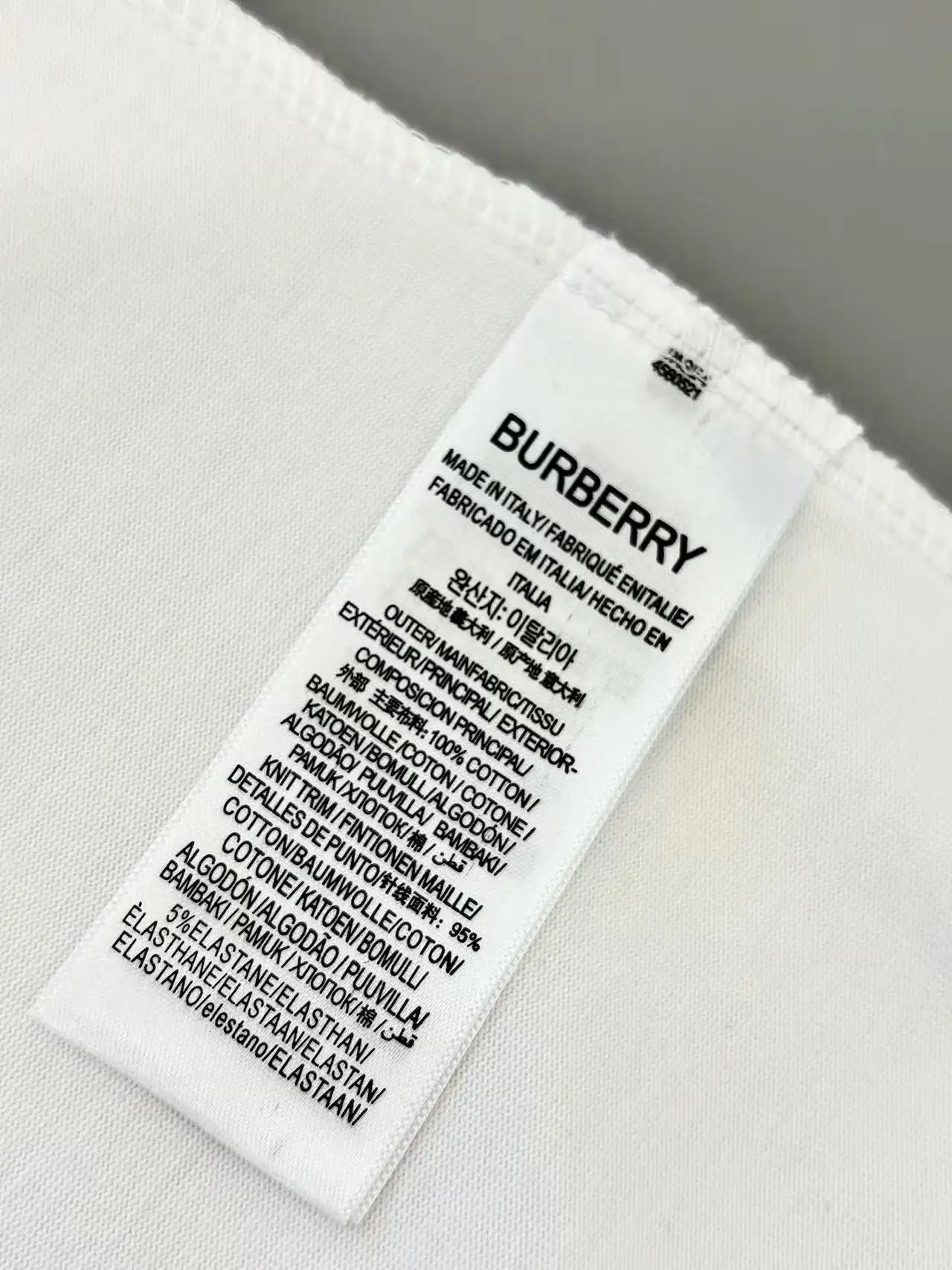 Embroidered EKD Logo Cotton T-Shirt D13513103 — view 8