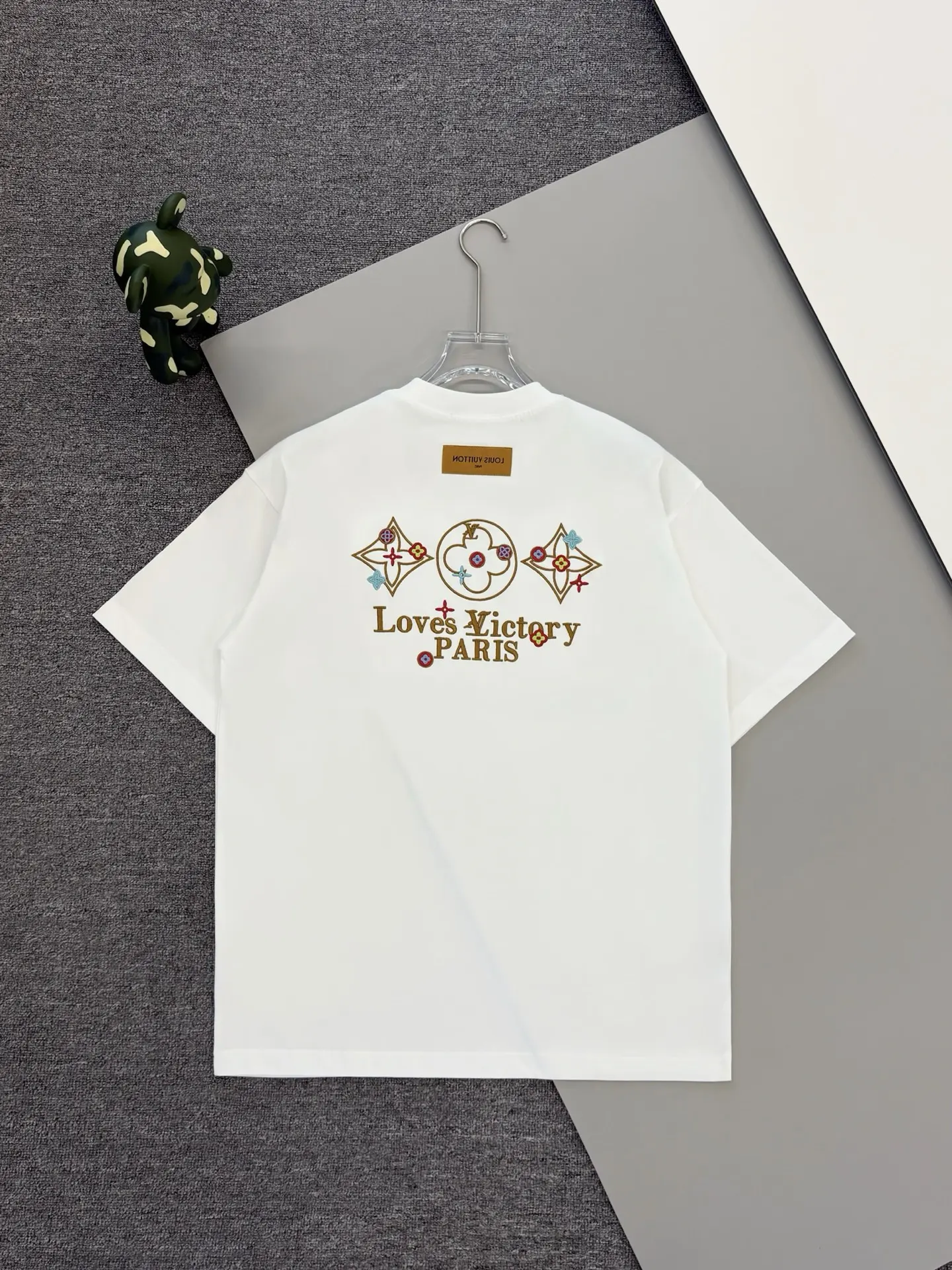 Embroidered Logo Cotton T-Shirt D13513394 — view 2