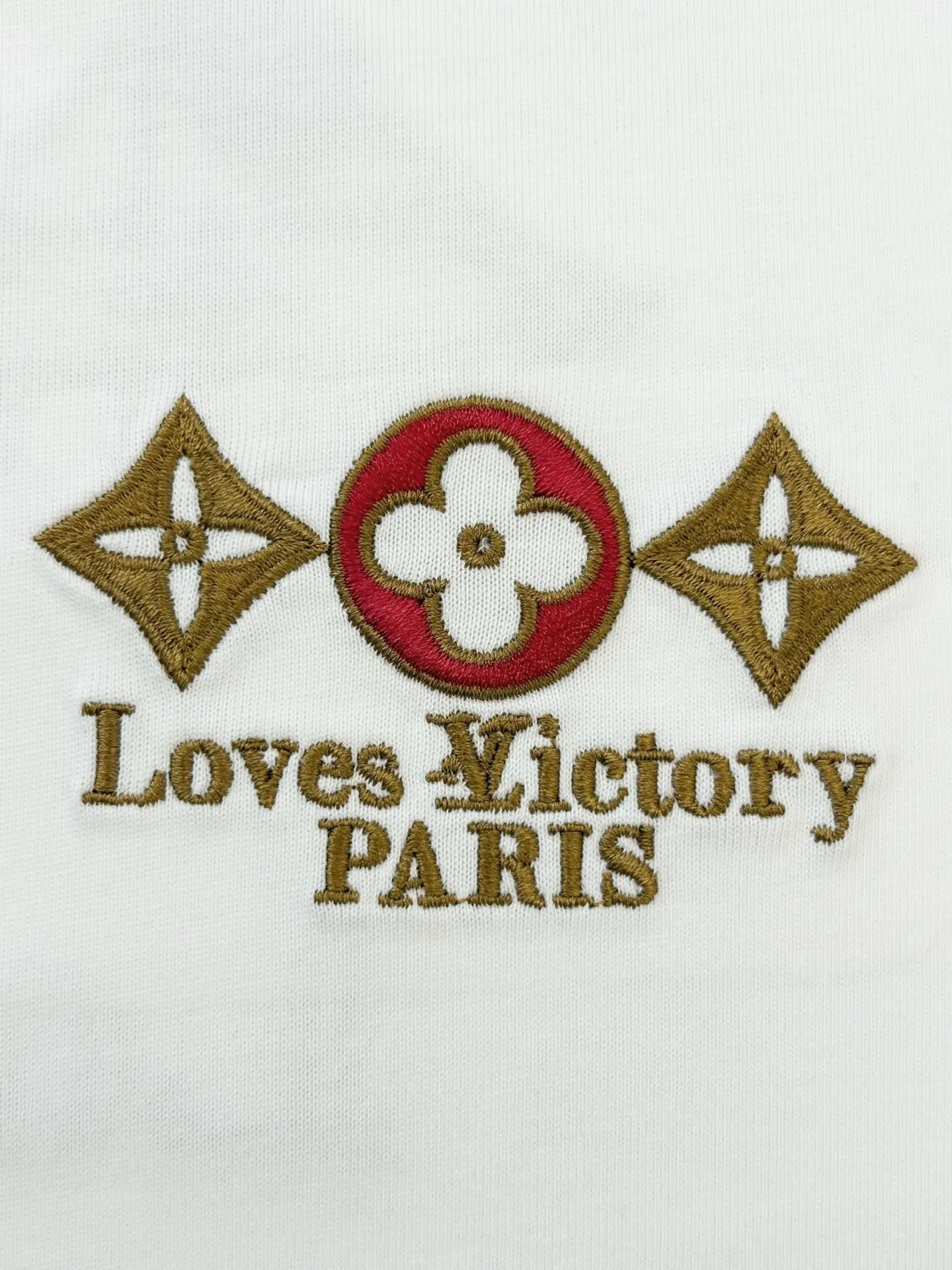 Embroidered Logo Cotton T-Shirt D13513394 — view 4