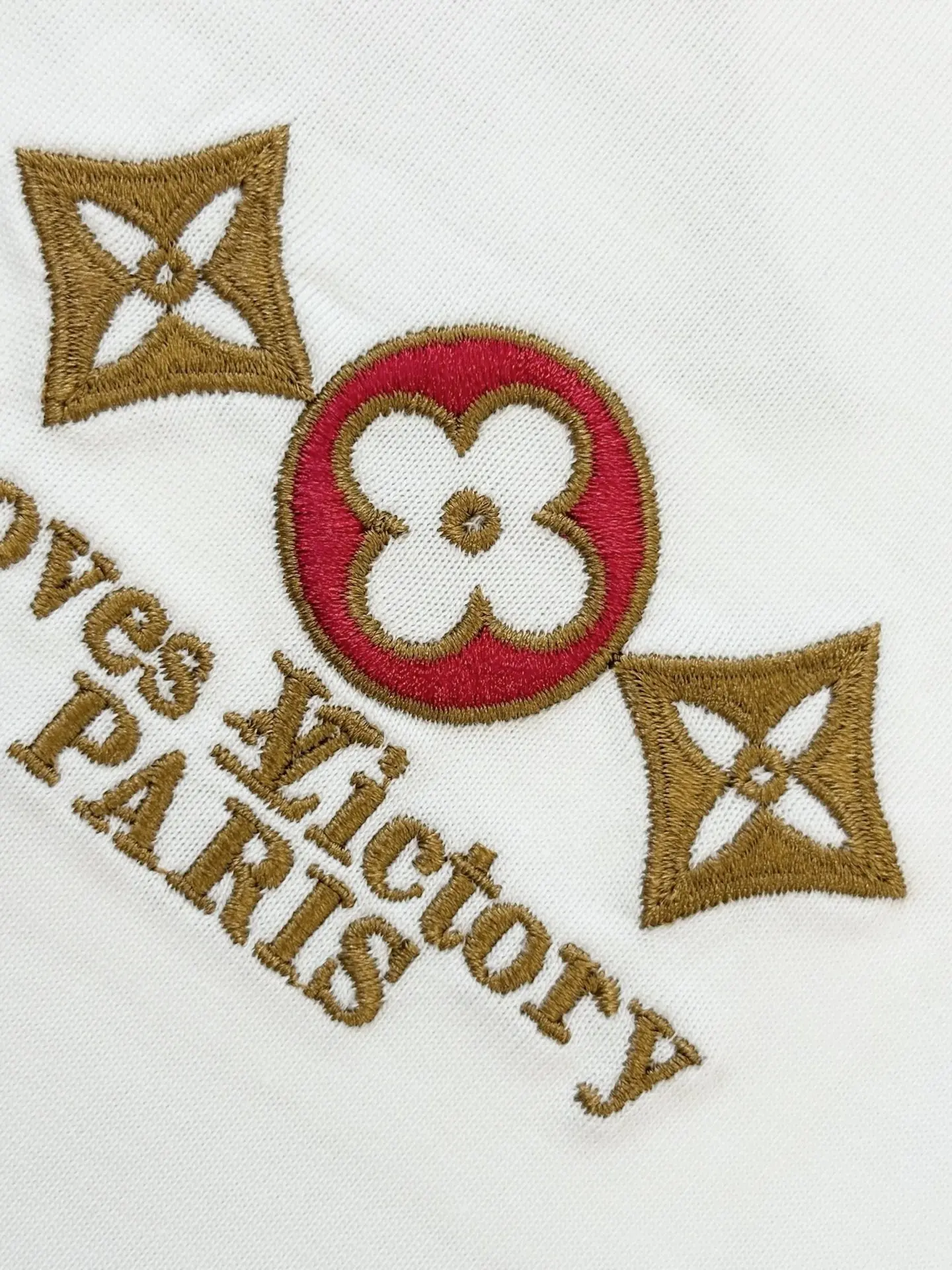 Embroidered Logo Cotton T-Shirt D13513394 — view 5