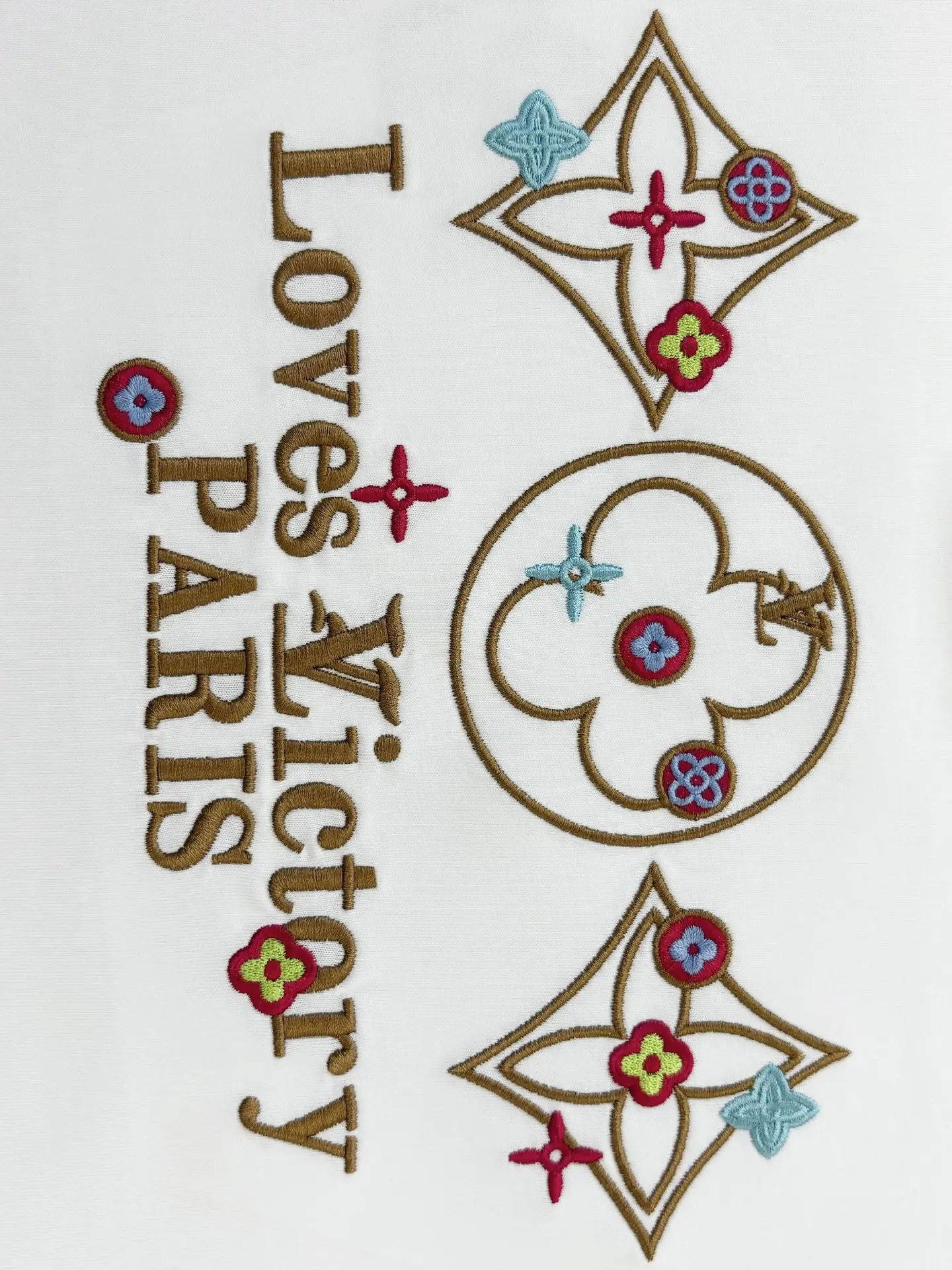 Embroidered Logo Cotton T-Shirt D13513394 — view 6