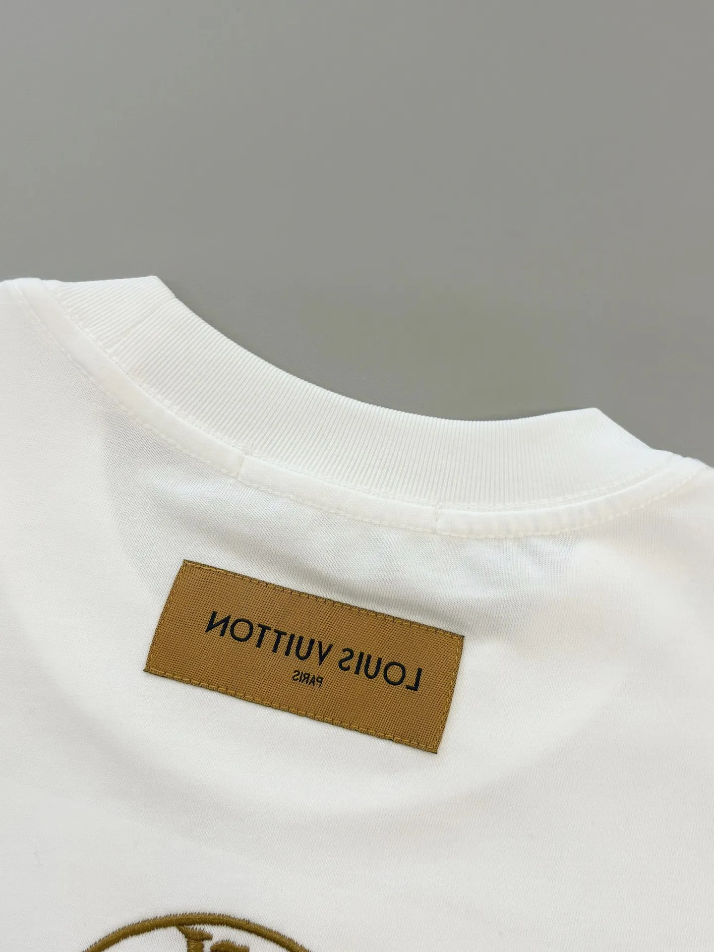 Embroidered Logo Cotton T-Shirt D13513394 — view 7