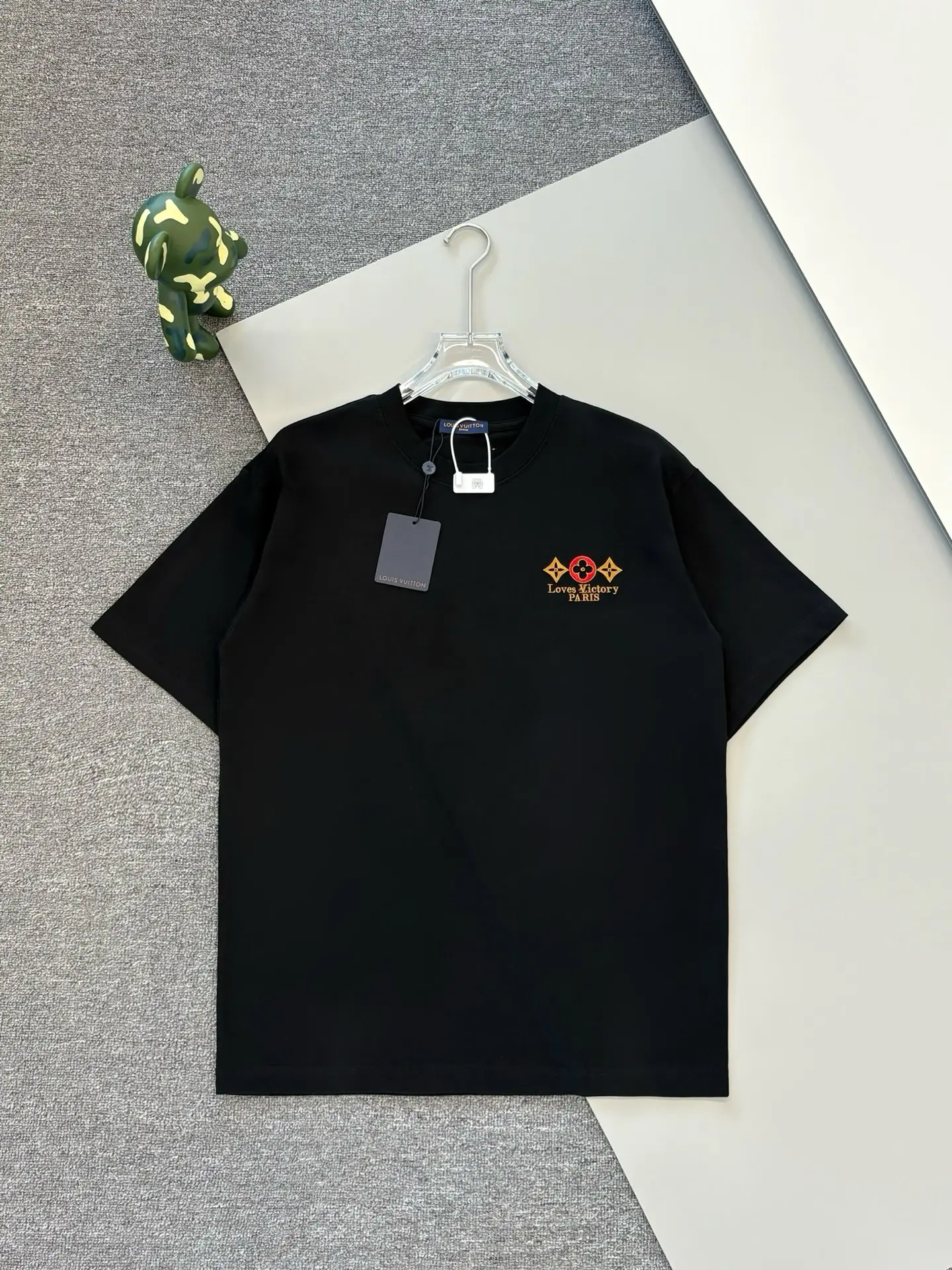 Embroidered Logo Cotton T-Shirt D13513395