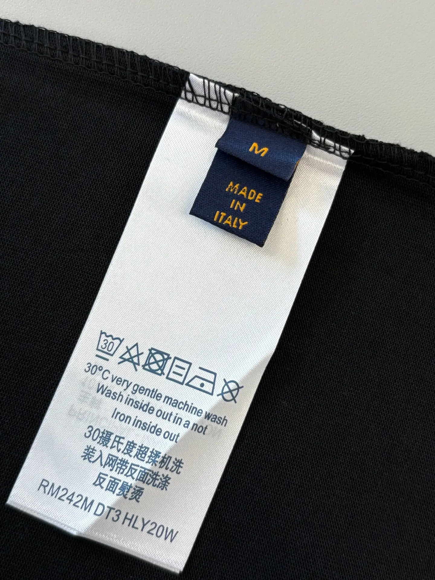 Embroidered Logo Cotton T-Shirt D13513395 — view 9
