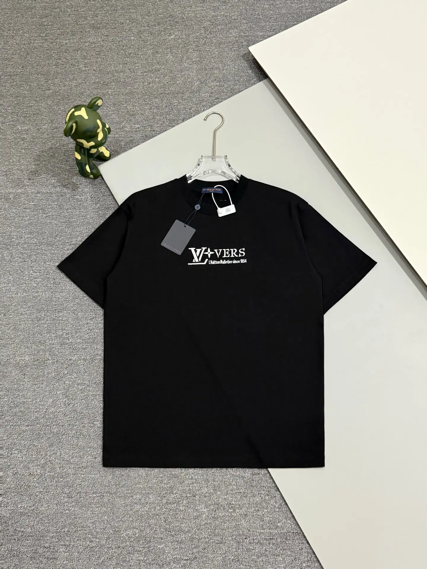 Embroidered Logo Oversized Cotton T-Shirt D13513076