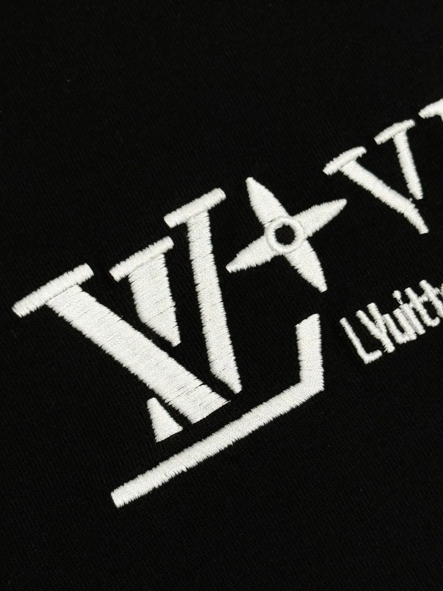 Embroidered Logo Oversized Cotton T-Shirt D13513076 — view 5