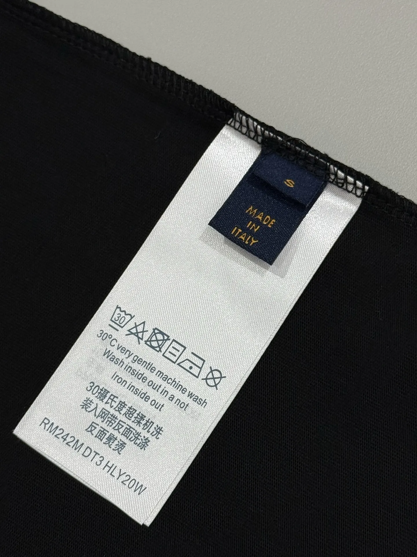 Embroidered Logo Oversized Cotton T-Shirt D13513076 — view 8