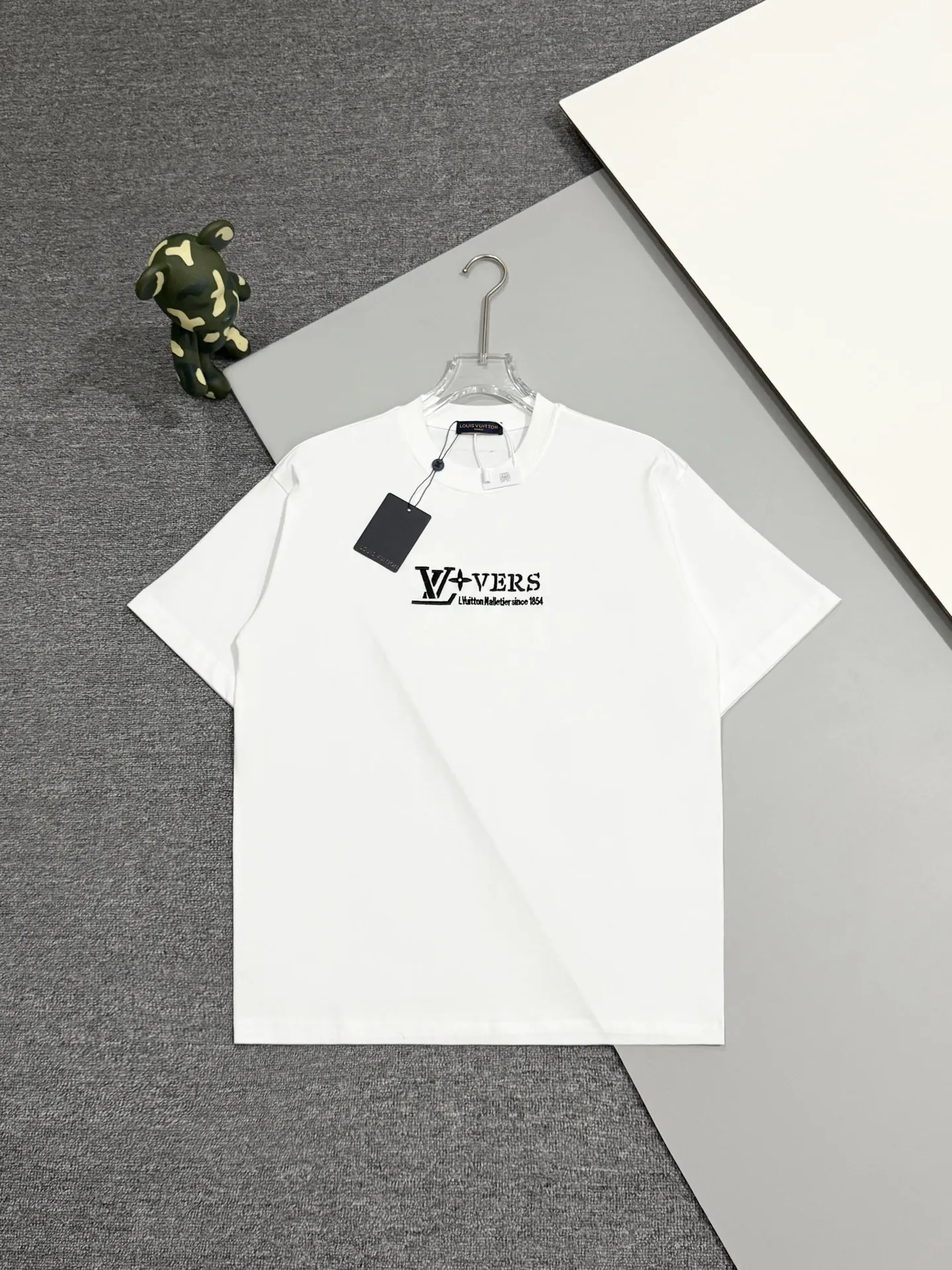 Embroidered Logo Cotton Jersey T-Shirt D13513075