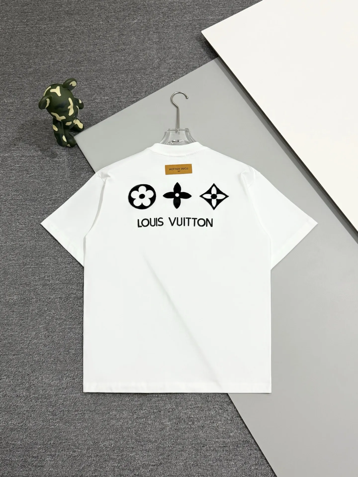 Embroidered Logo Cotton Jersey T-Shirt D13513075 — view 2