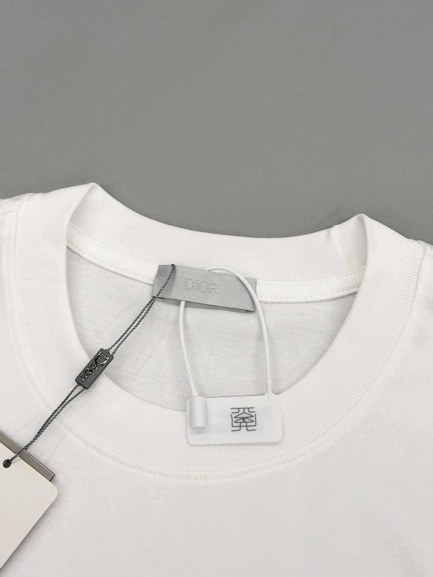 Logo Embroidered Heavyweight Cotton T-Shirt D13513370 — view 3