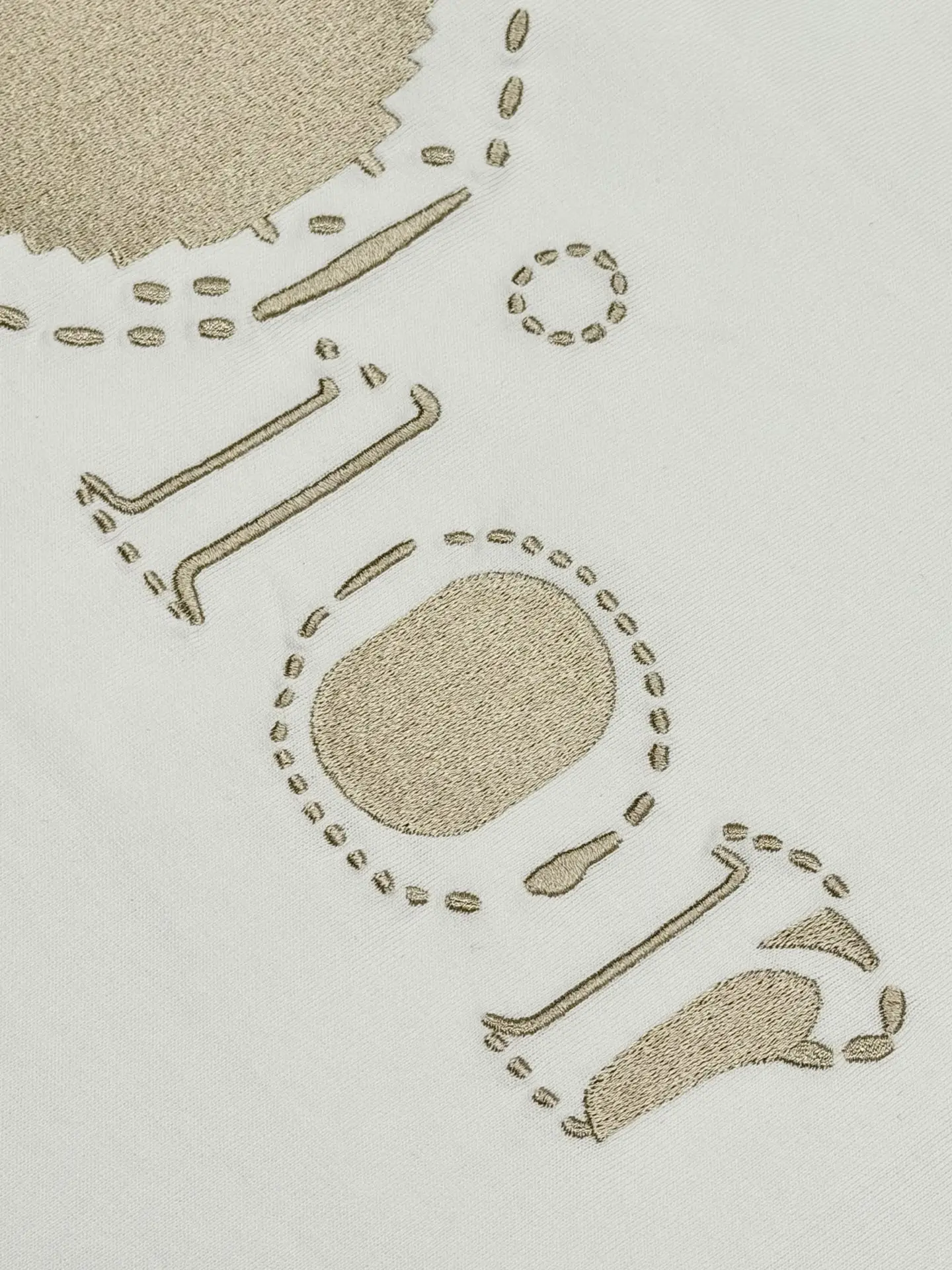 Logo Embroidered Heavyweight Cotton T-Shirt D13513370 — view 5