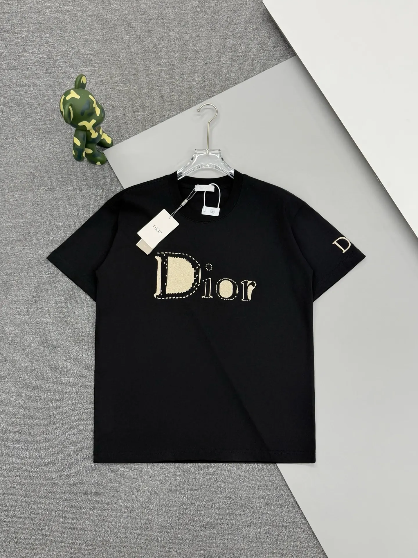 Embroidered Logo Cotton T-Shirt D13513371