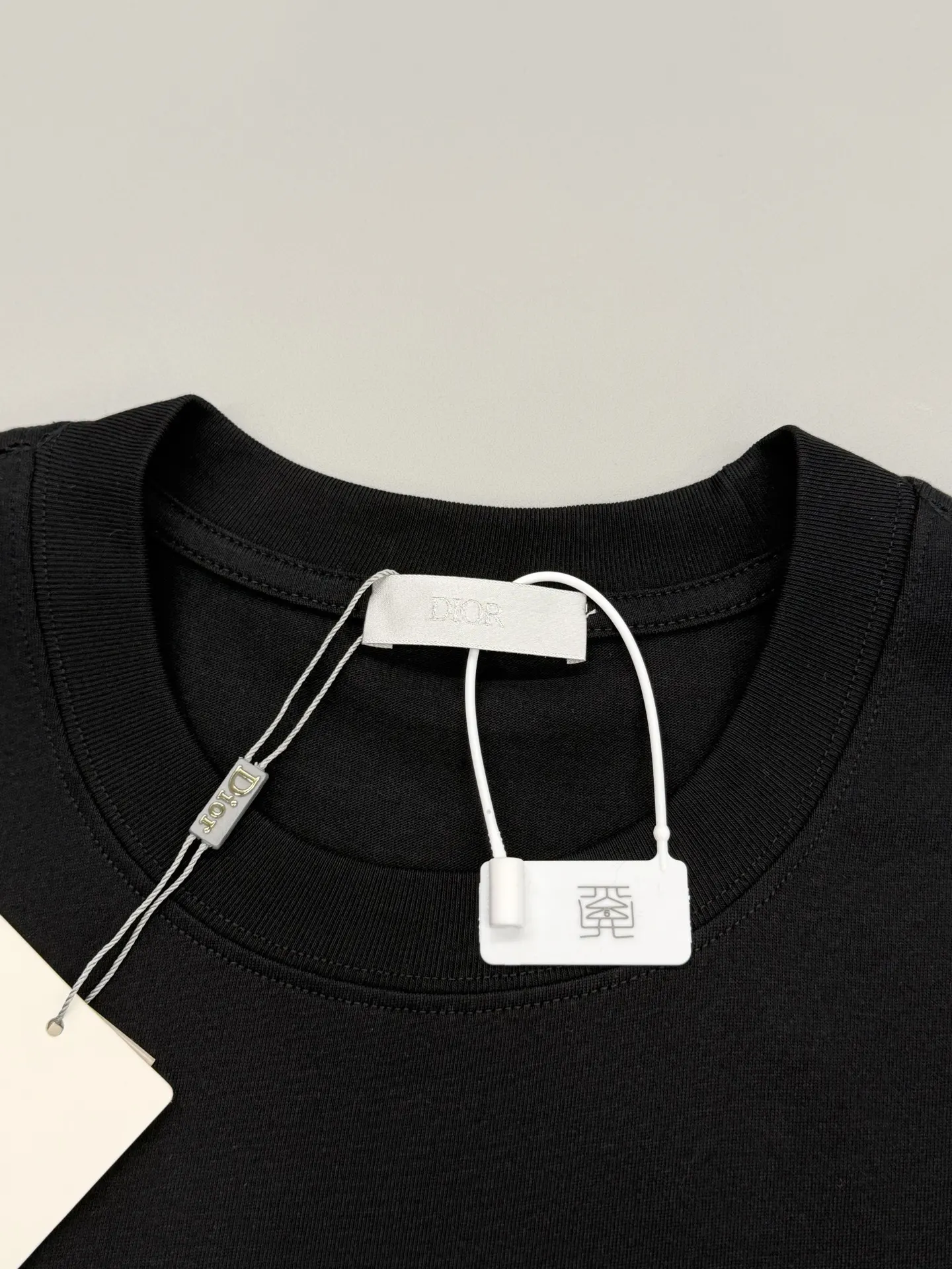 Embroidered Logo Cotton T-Shirt D13513371 — view 3